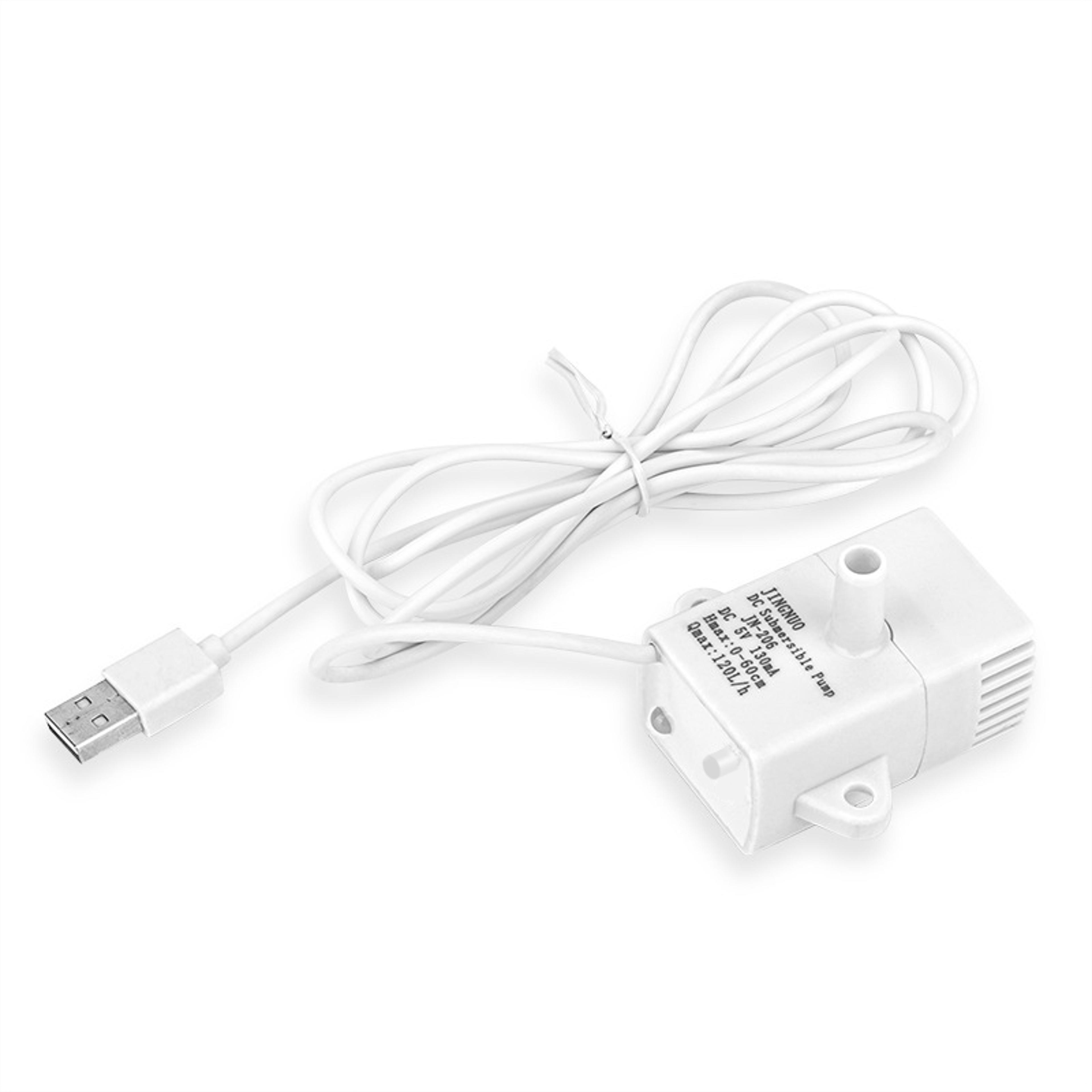 JN 206 USB Water Pump Mini Submersible Water Pump For Cat Fountain  Fish Tank With Auto Shut Off 7