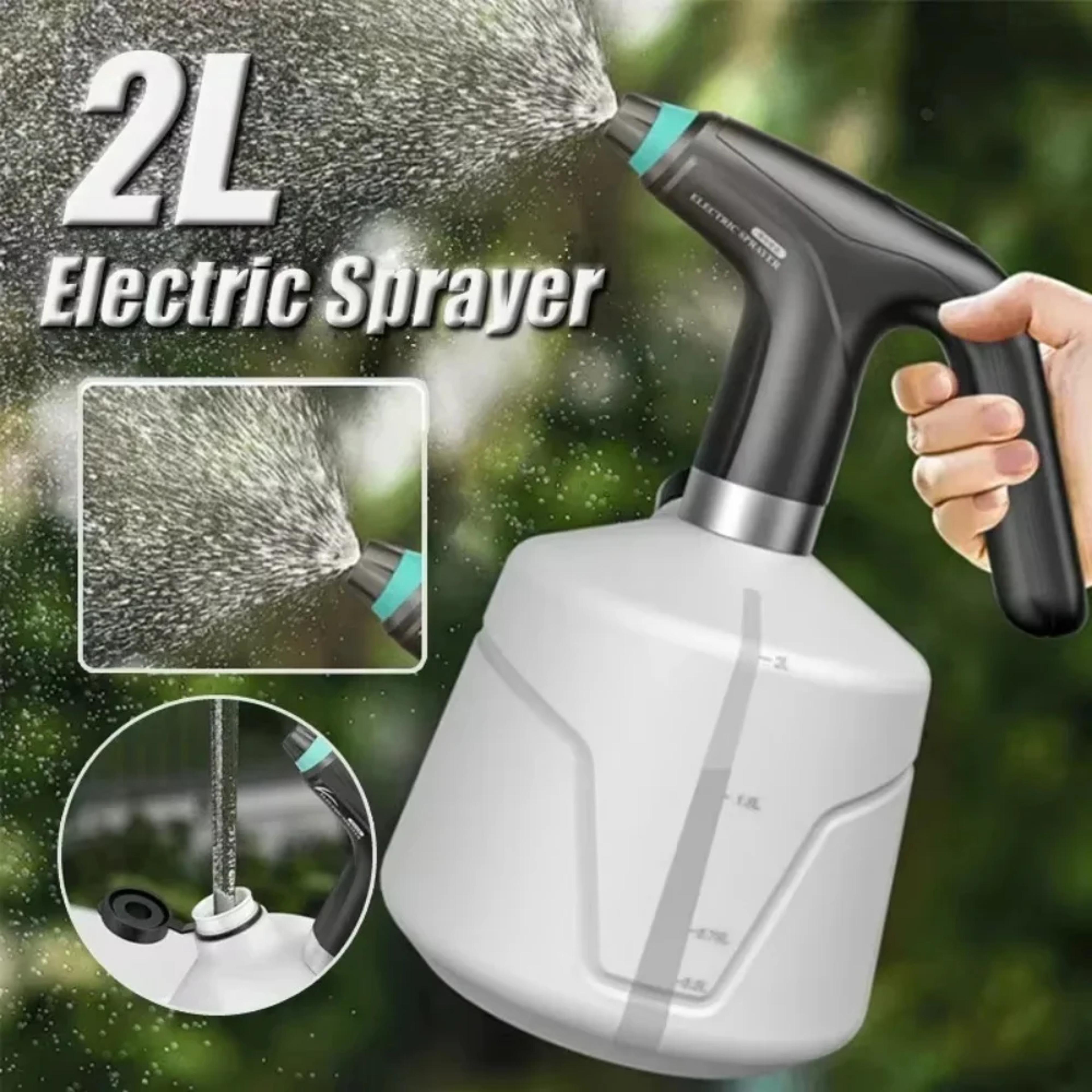 2L Electric Garden Sprayer USB Rechargeable Automatic Watering Can For Plants  Garden Care 1