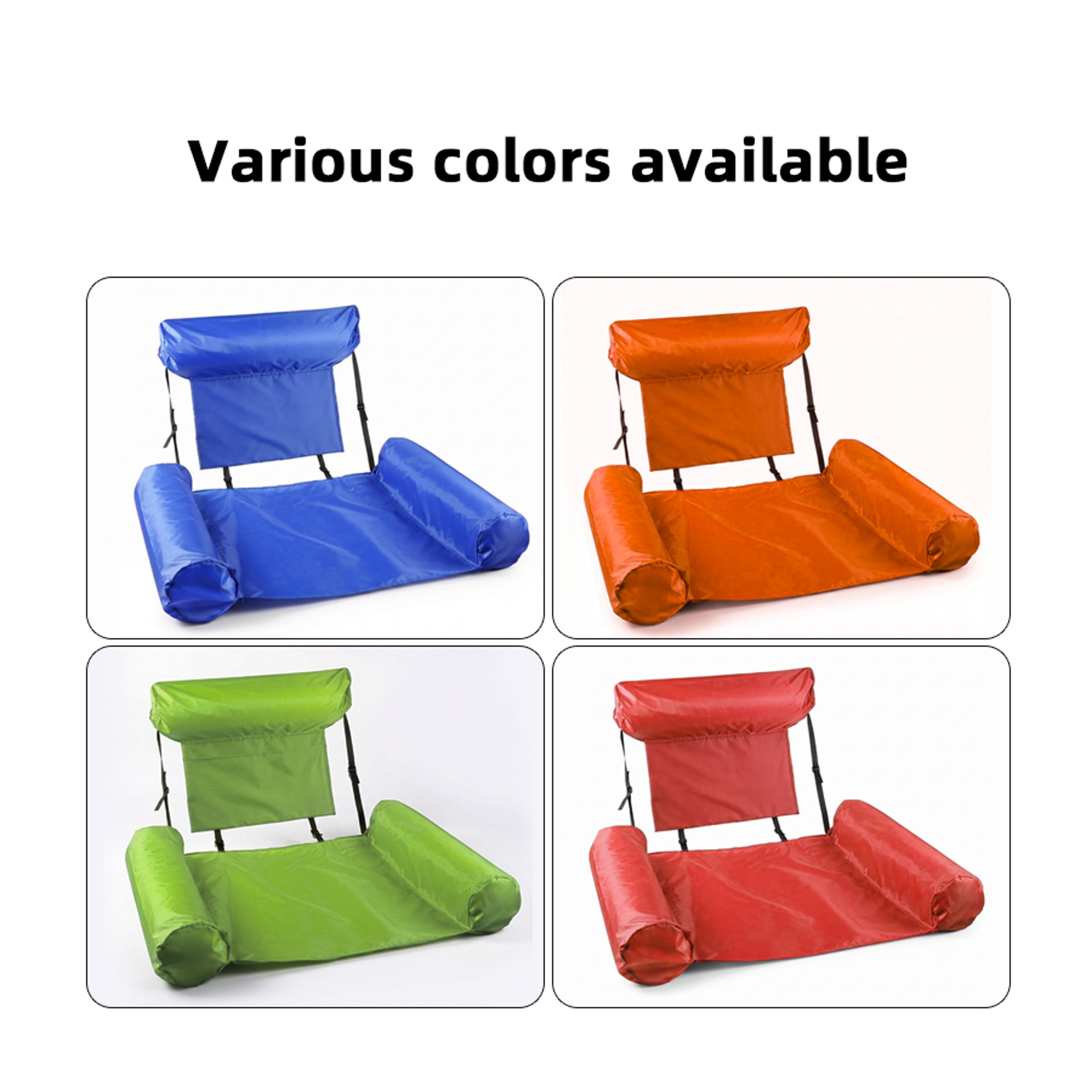 AquaRelax Inflatable Pool Float Foldable Pool Lounge Float For Beach  Pool 5