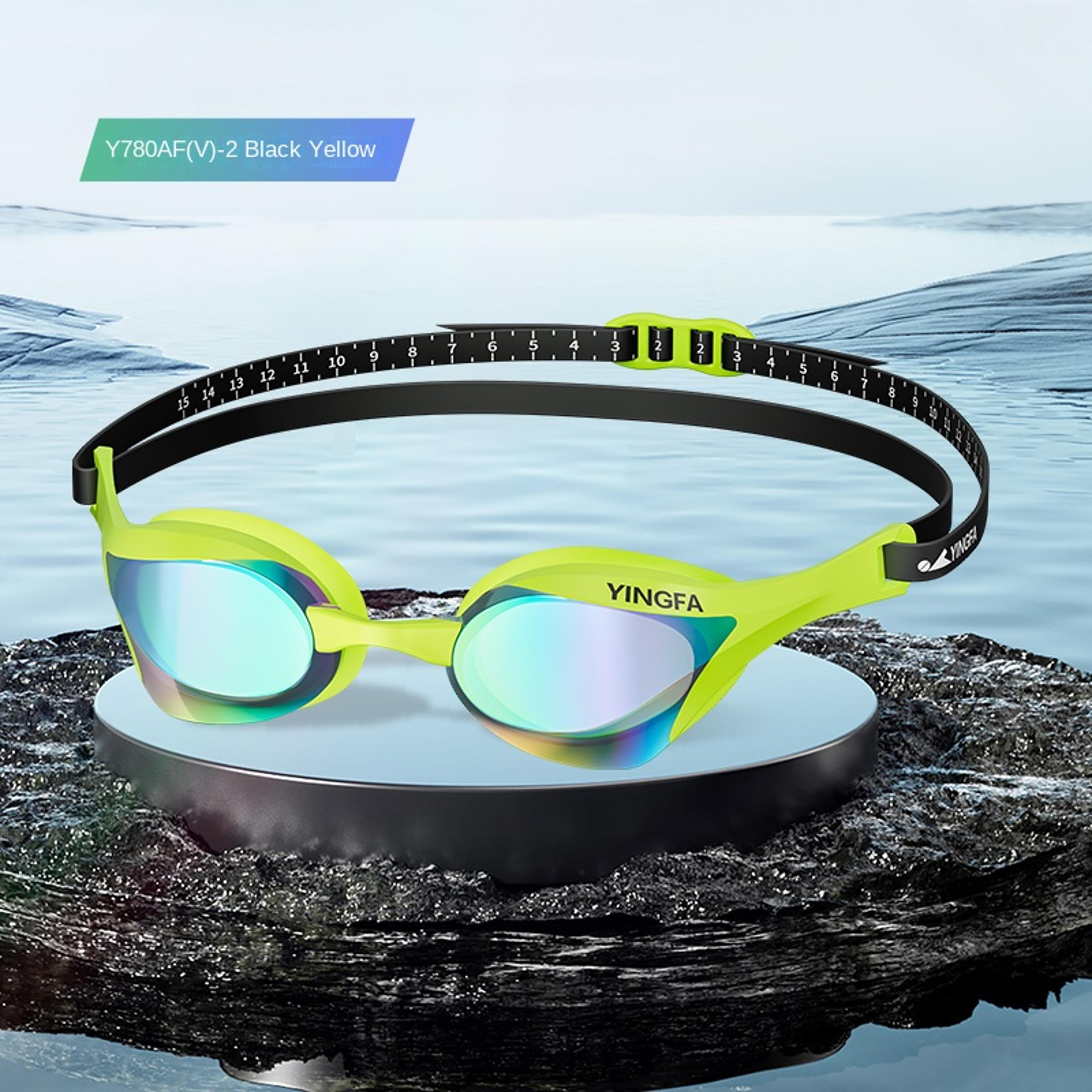 ProShield Swimming Goggles Anti Fog Waterproof Racing Swim Goggles With Adjustable Nose Bridge 2