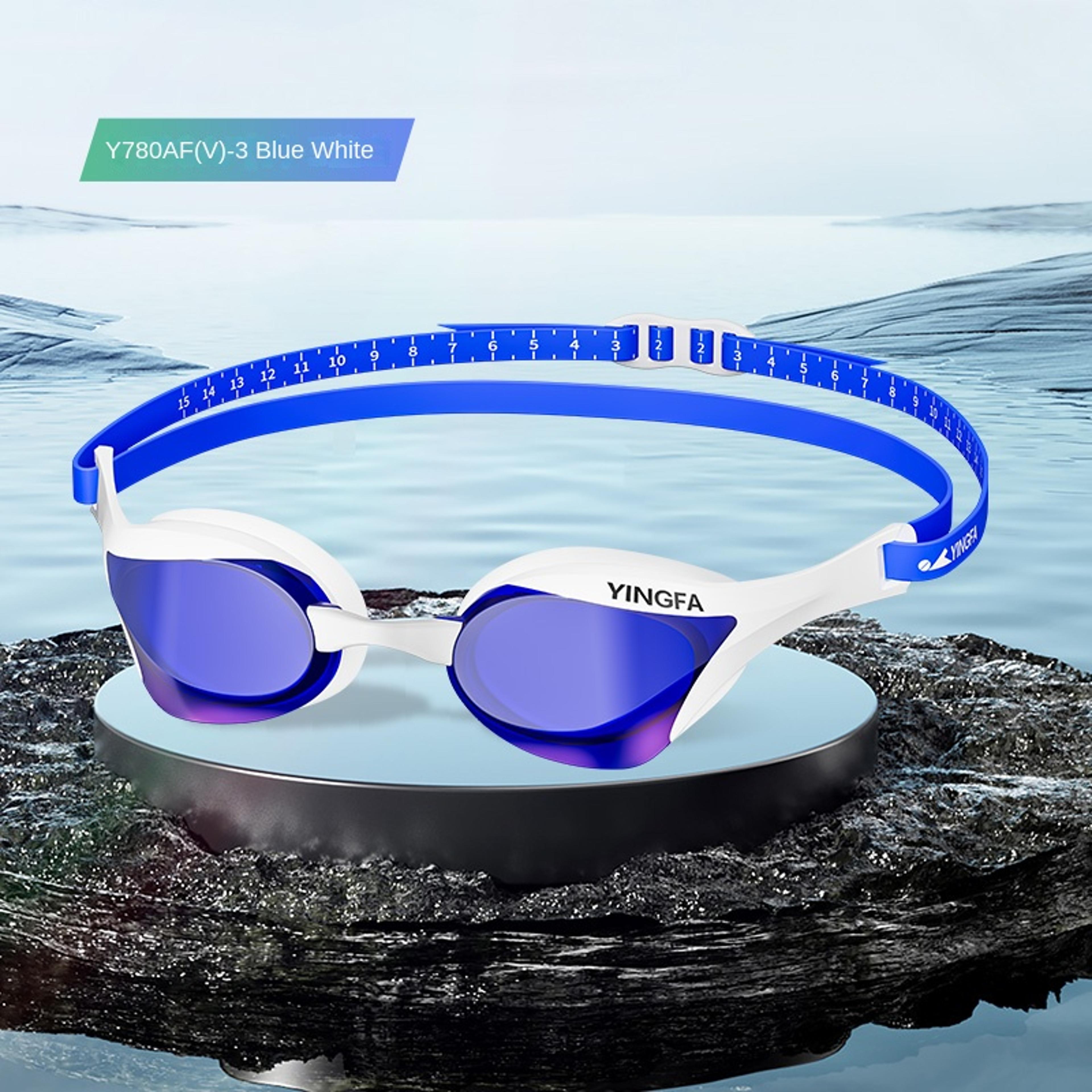 ProShield Swimming Goggles Anti Fog Waterproof Racing Swim Goggles With Adjustable Nose Bridge 3