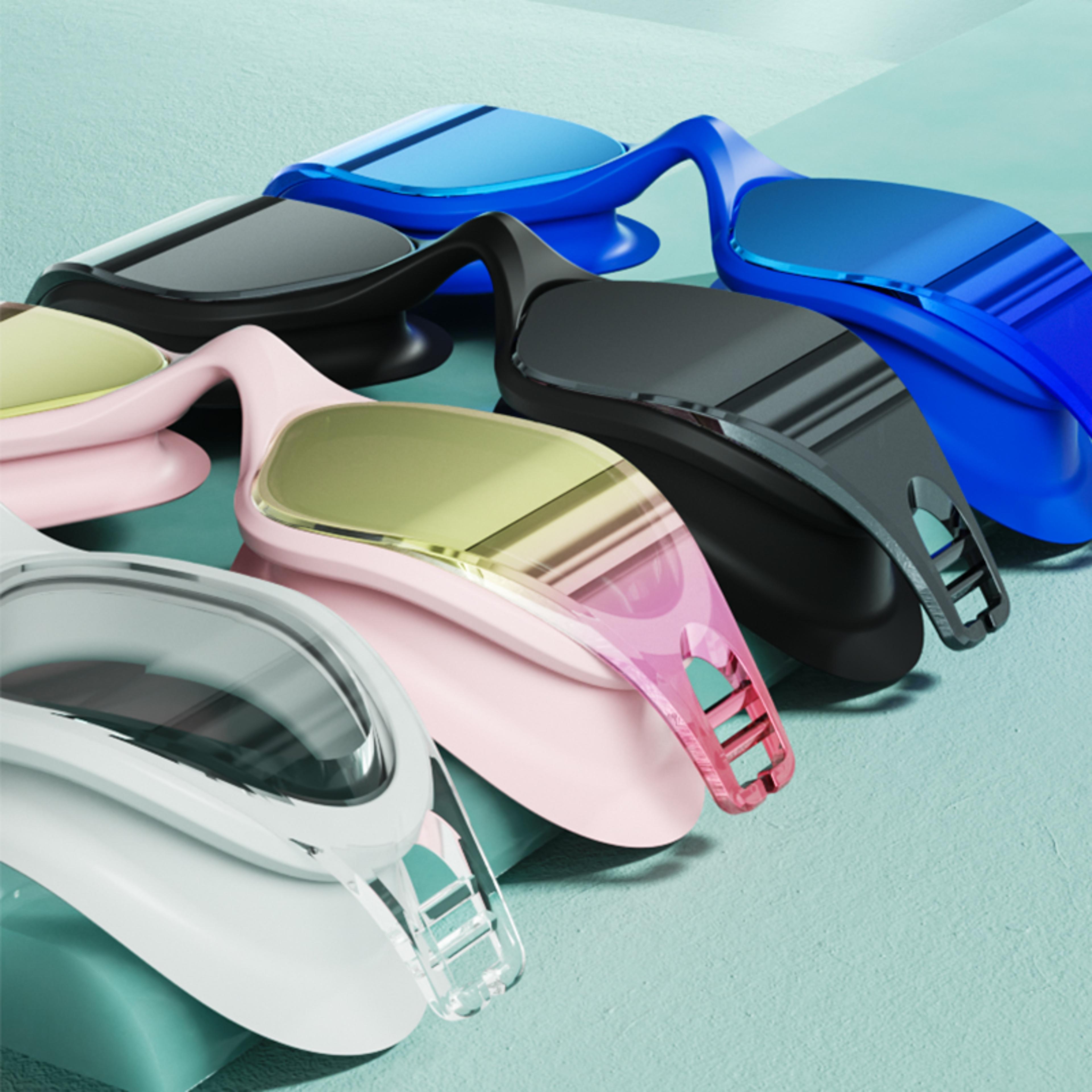 CrystalView Swimming Goggles HD Anti Fog Waterproof Adult Swim Goggles With Oversized Comfort Fit 5