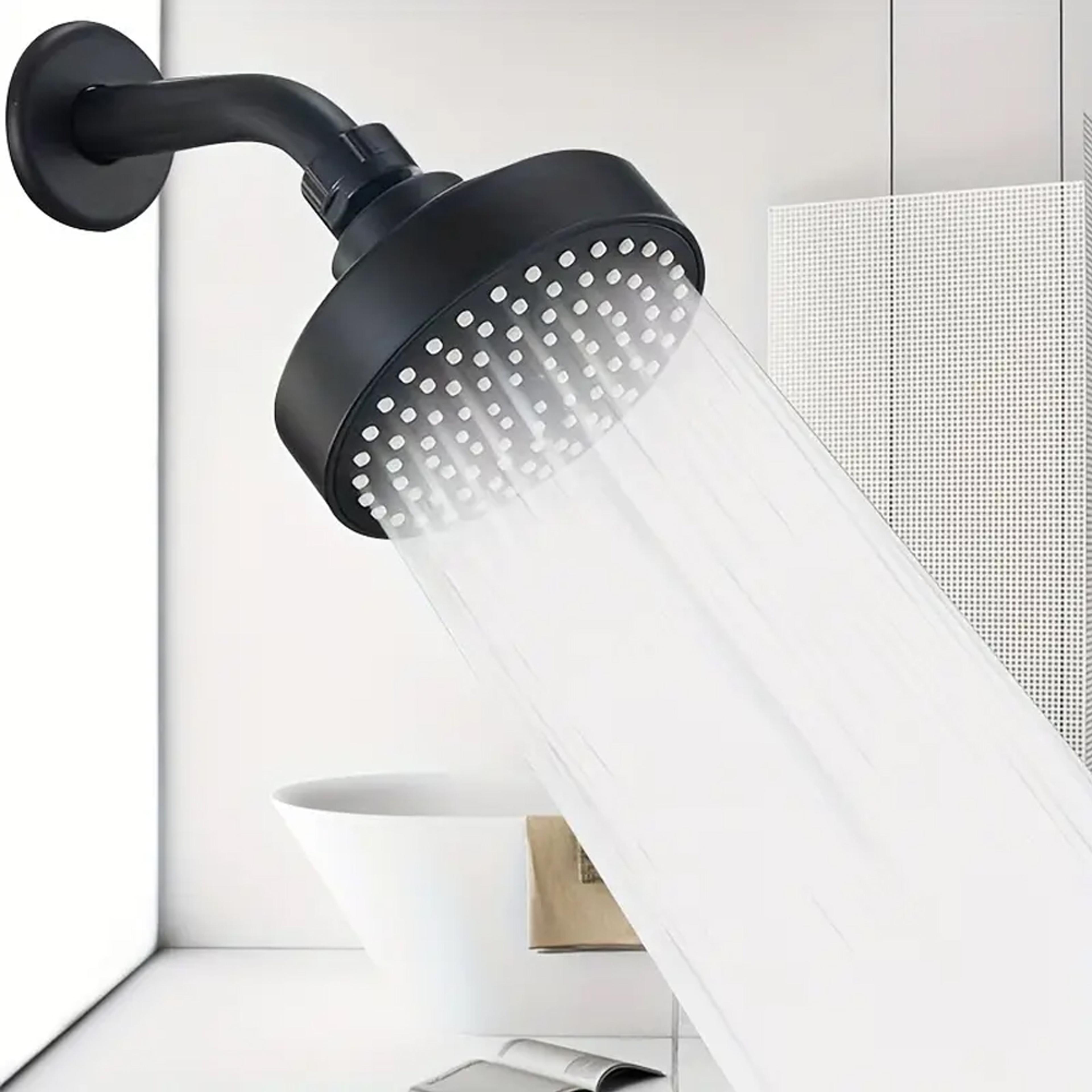 High Pressure Rainfall Shower Head Adjustable Bathroom Shower Head With Anti Clog Rubber Jets 1