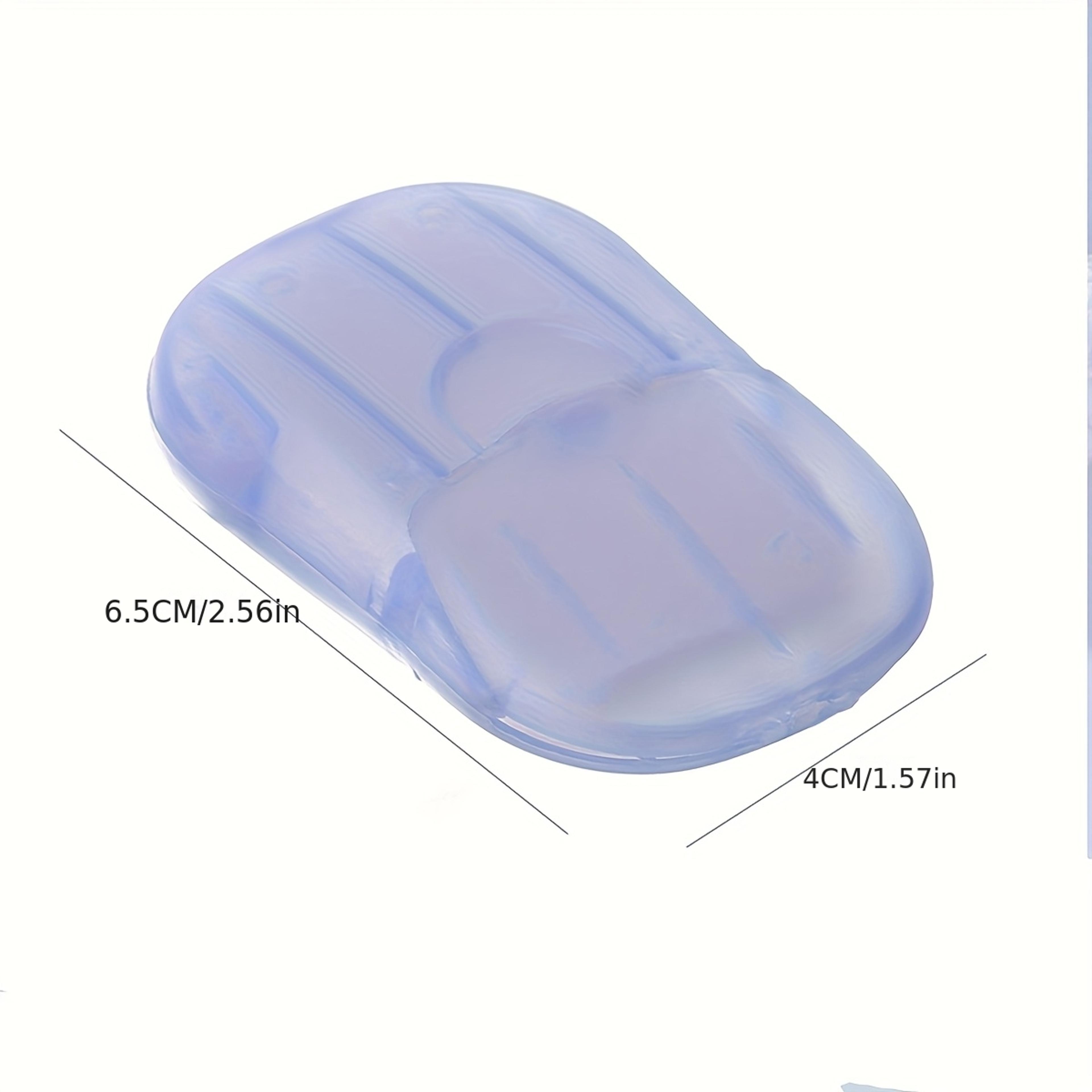 Portable Paper Soap Sheets With Travel Soap Case Mini Soap Dispenser For Camping Hiking  Travel 5