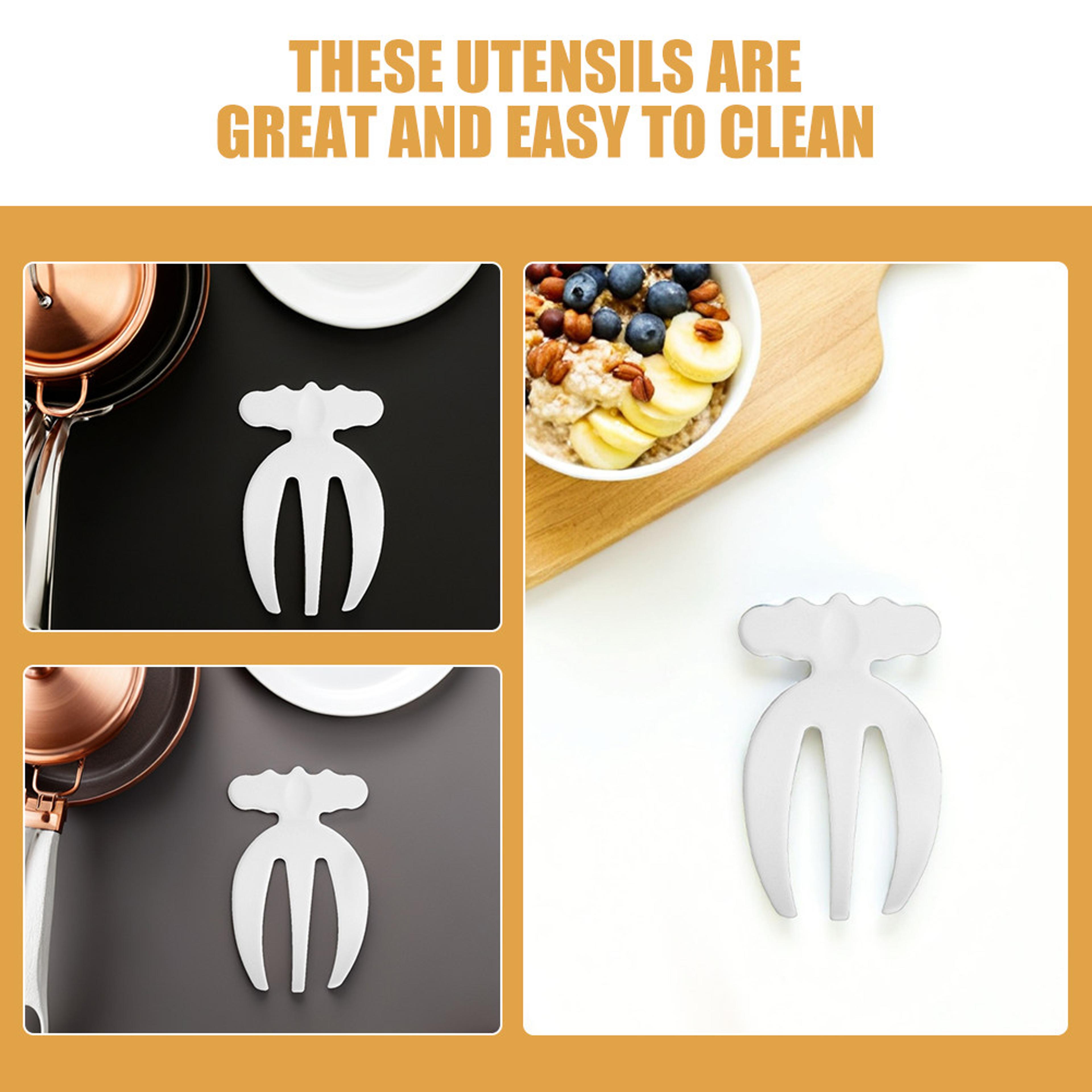 Salad Claws Set  Plastic Salad Serving Claws  Kitchen Serving Utensils 2