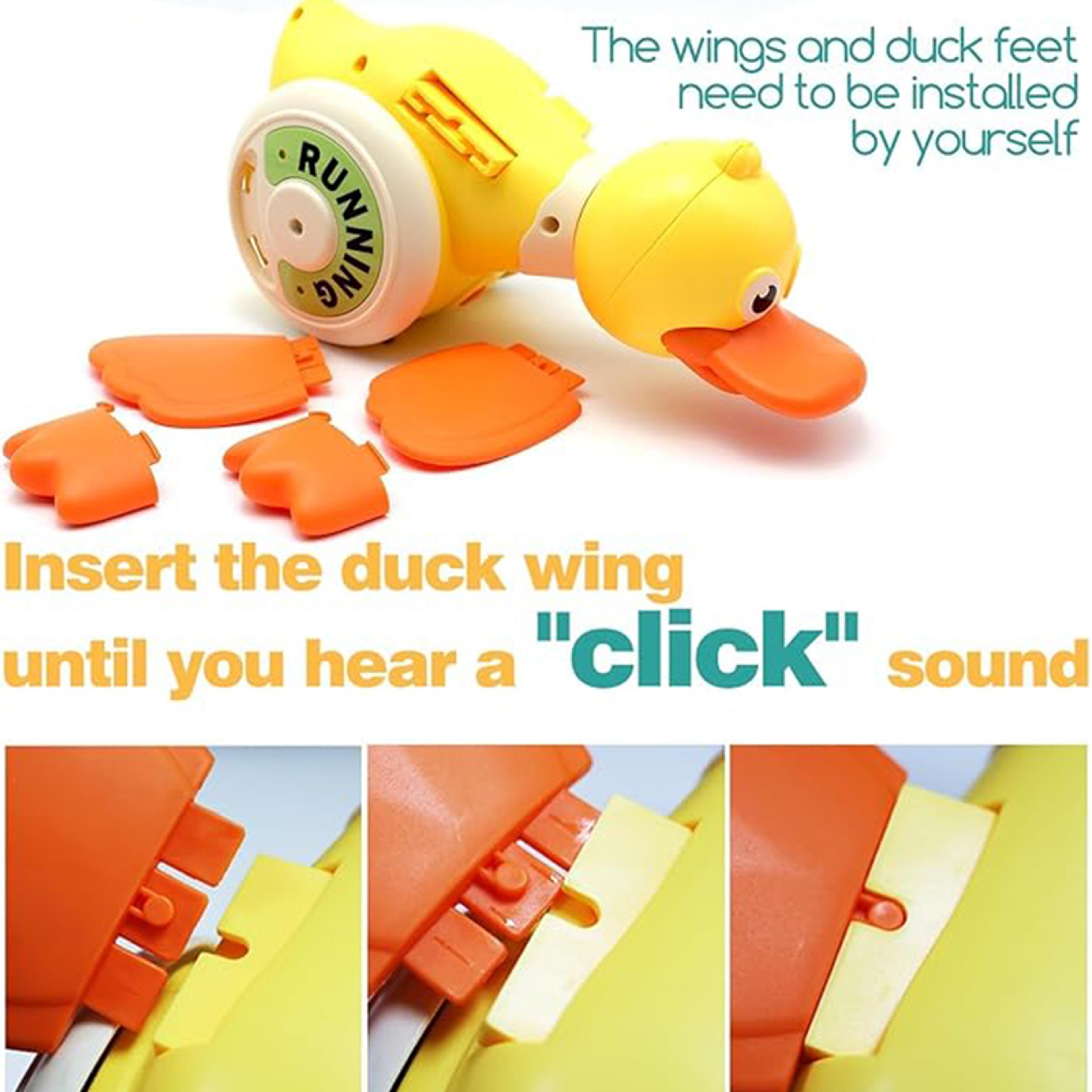Interactive Rotating Duck Tummy Time Toy With Lights  Music For Crawling Baby Learning 2