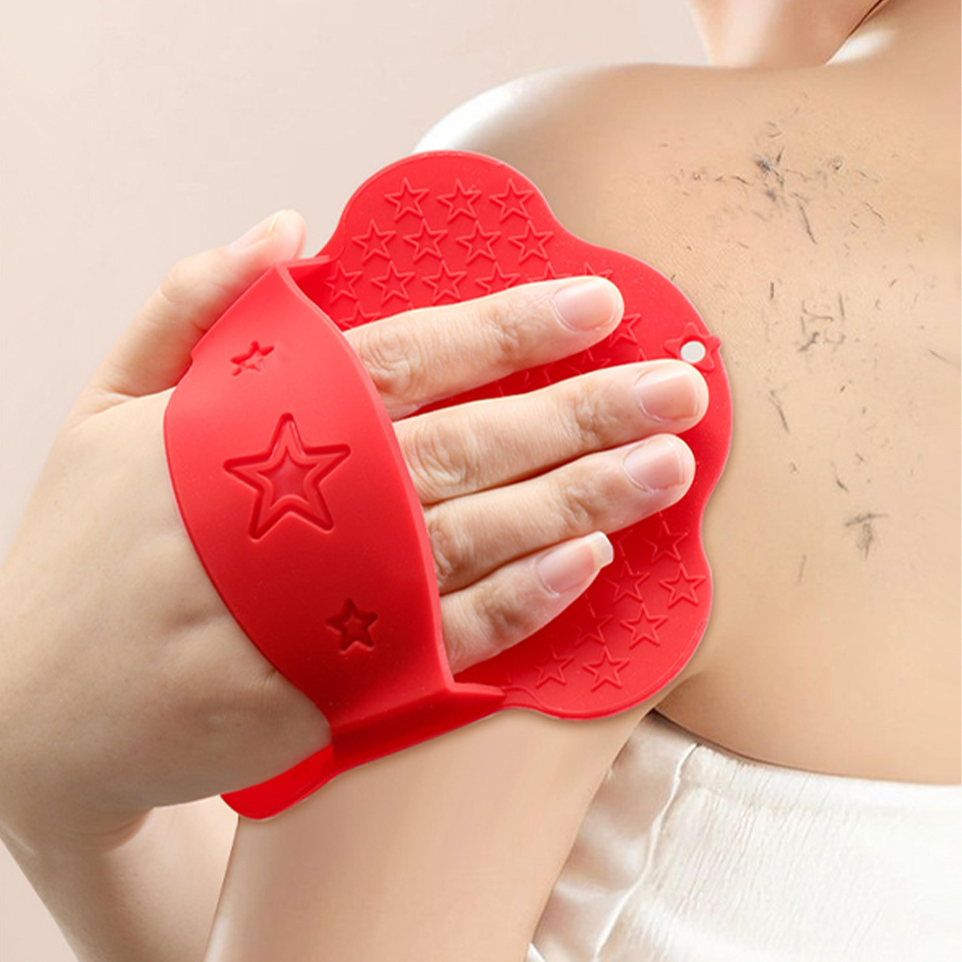 Deep Clean Exfoliating Bath Towel Set With Body Scrub Brush  Exfoliating Gloves 2