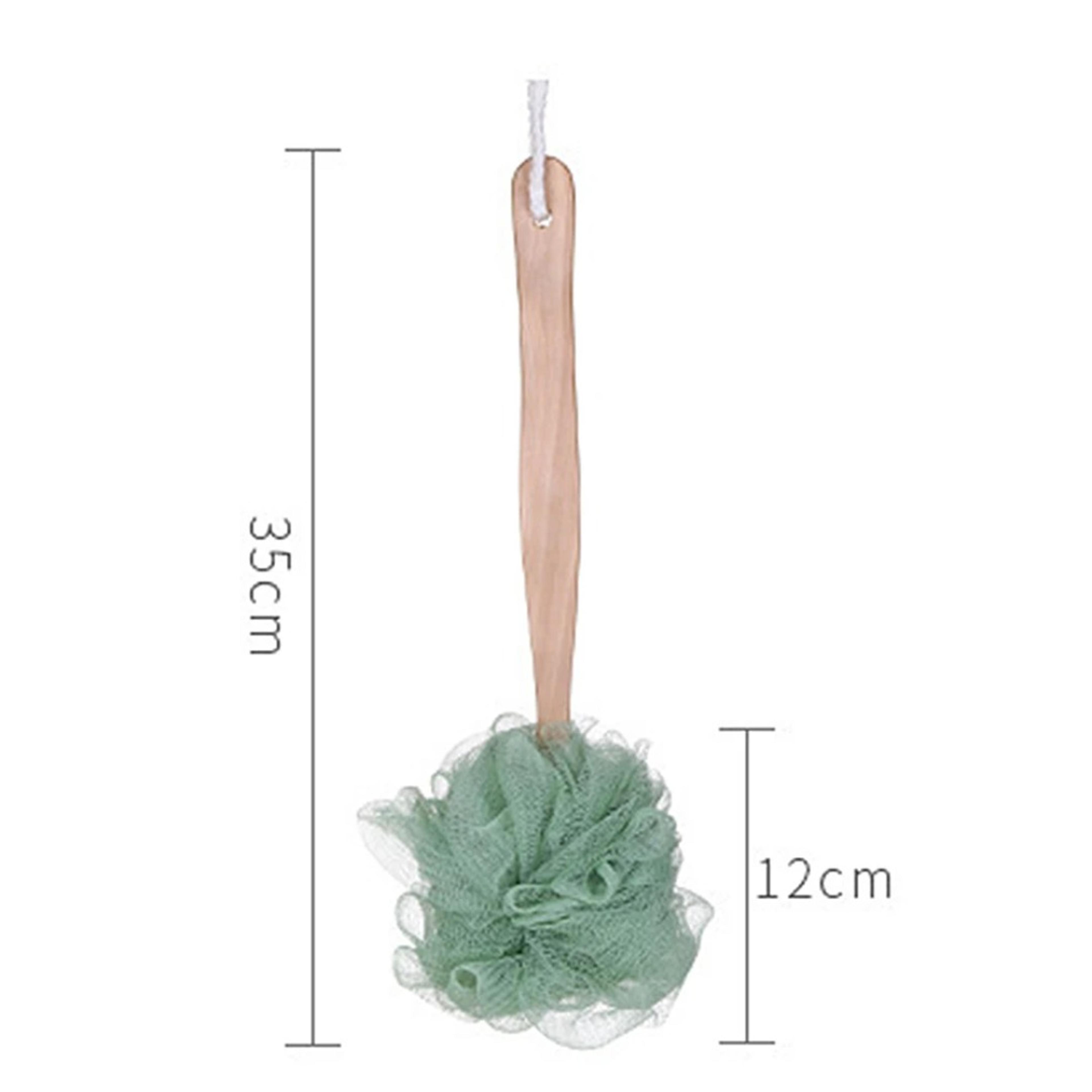 Wooden Handle Bath Brush  Back Scrubber For Gentle Exfoliating Shower Care 6