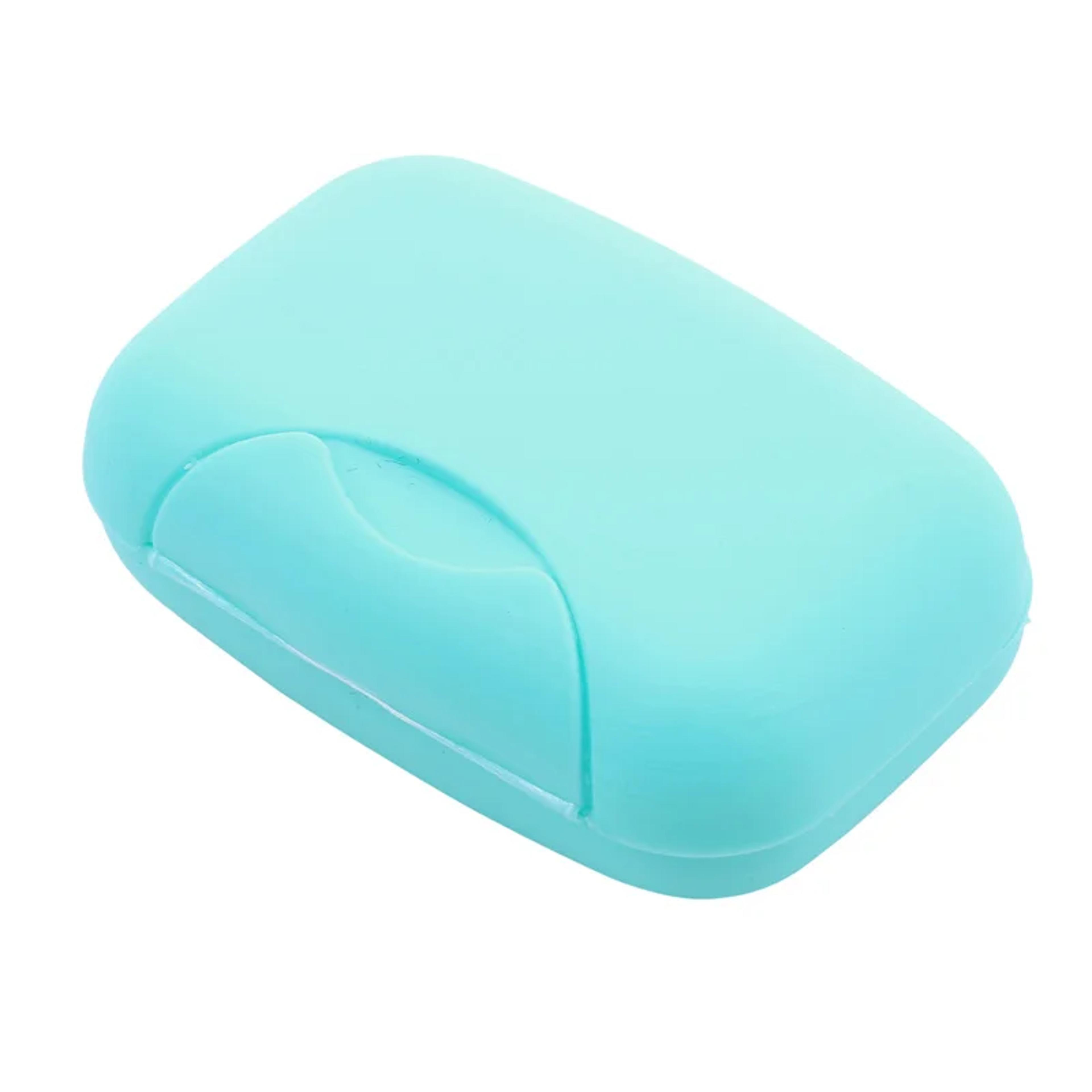 Portable Travel Soap Box With Lid Reusable Plastic Soap Case For Travel Gym  Bathroom 5
