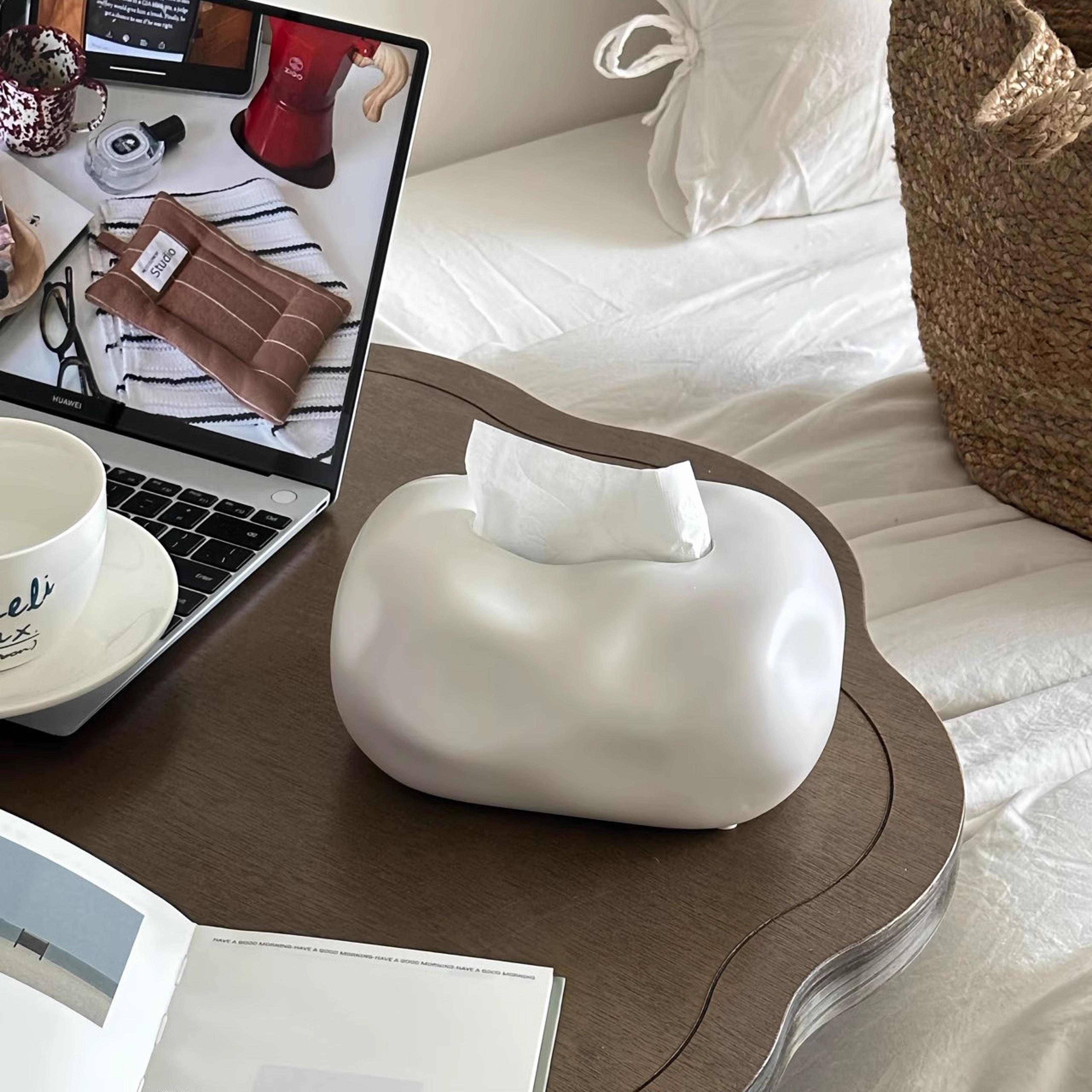Nordic Ceramic Tissue Box Cover Decorative Tissue Holder For Living Room  Dining Table 7