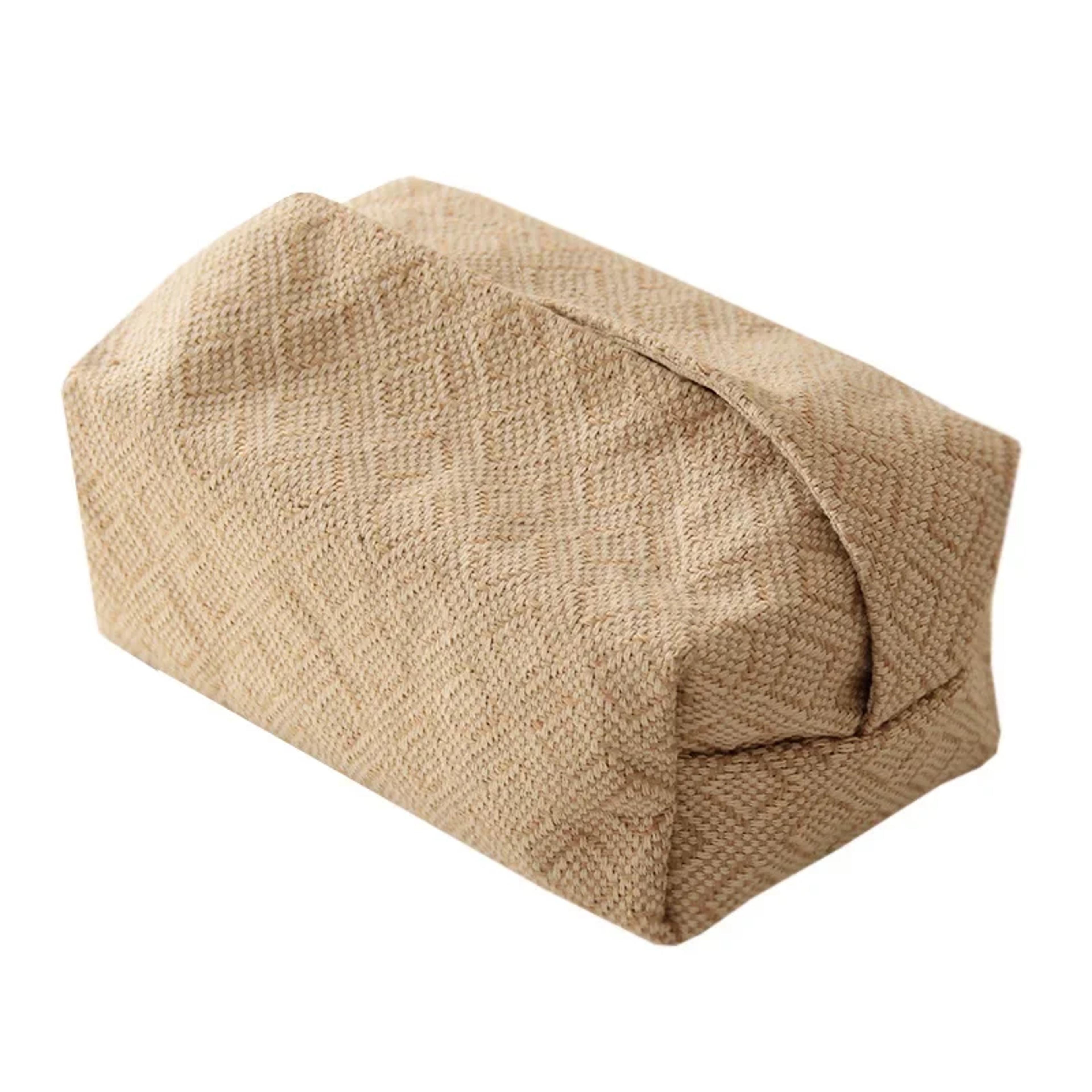 Japanese Linen Tissue Box Cover Decorative Linen Tissue Box Holder For Living Room Dining Table  Of 6