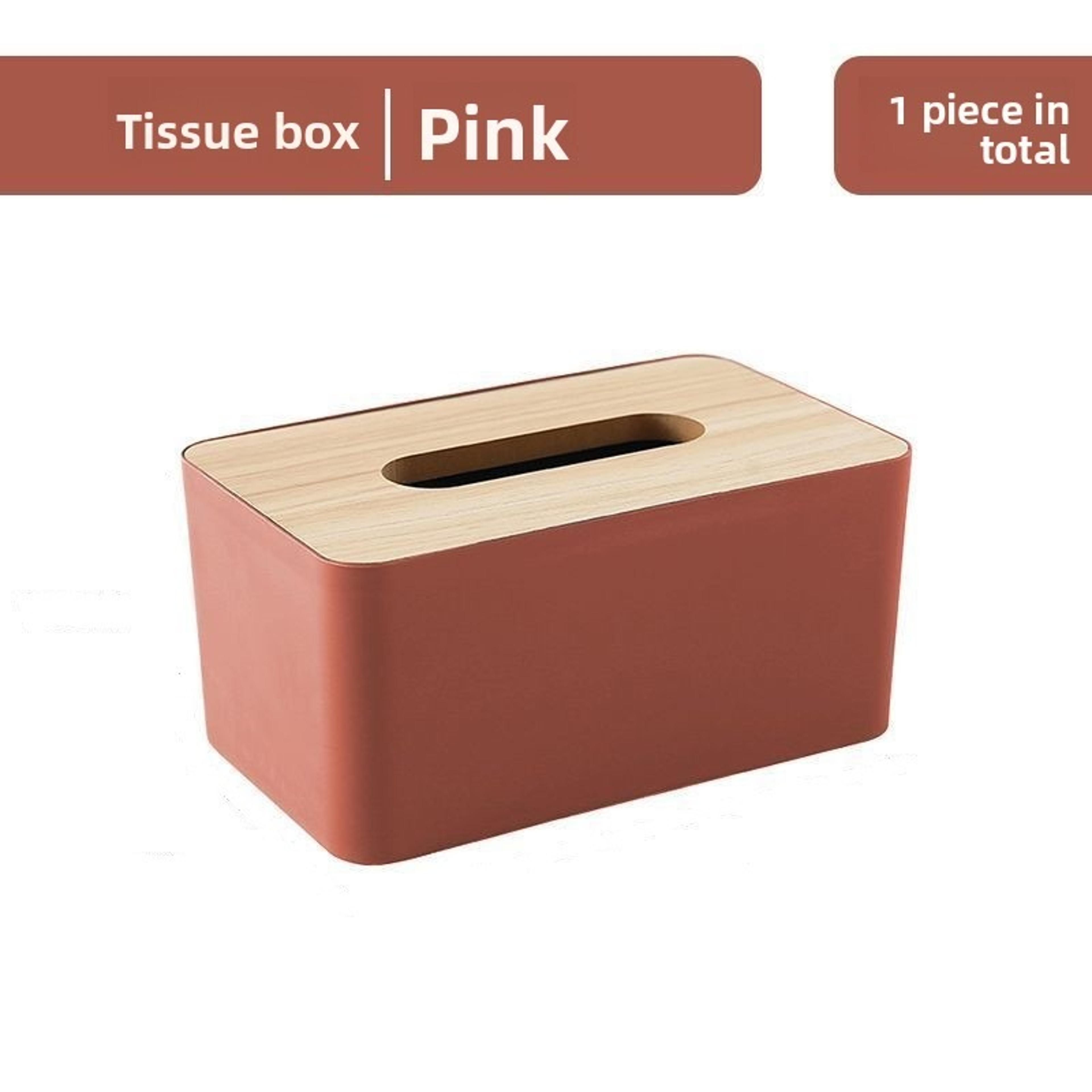 Modern Tissue Box Cover With Dustproof Lid Large Capacity Square Tissue Holder For Home  Office 6