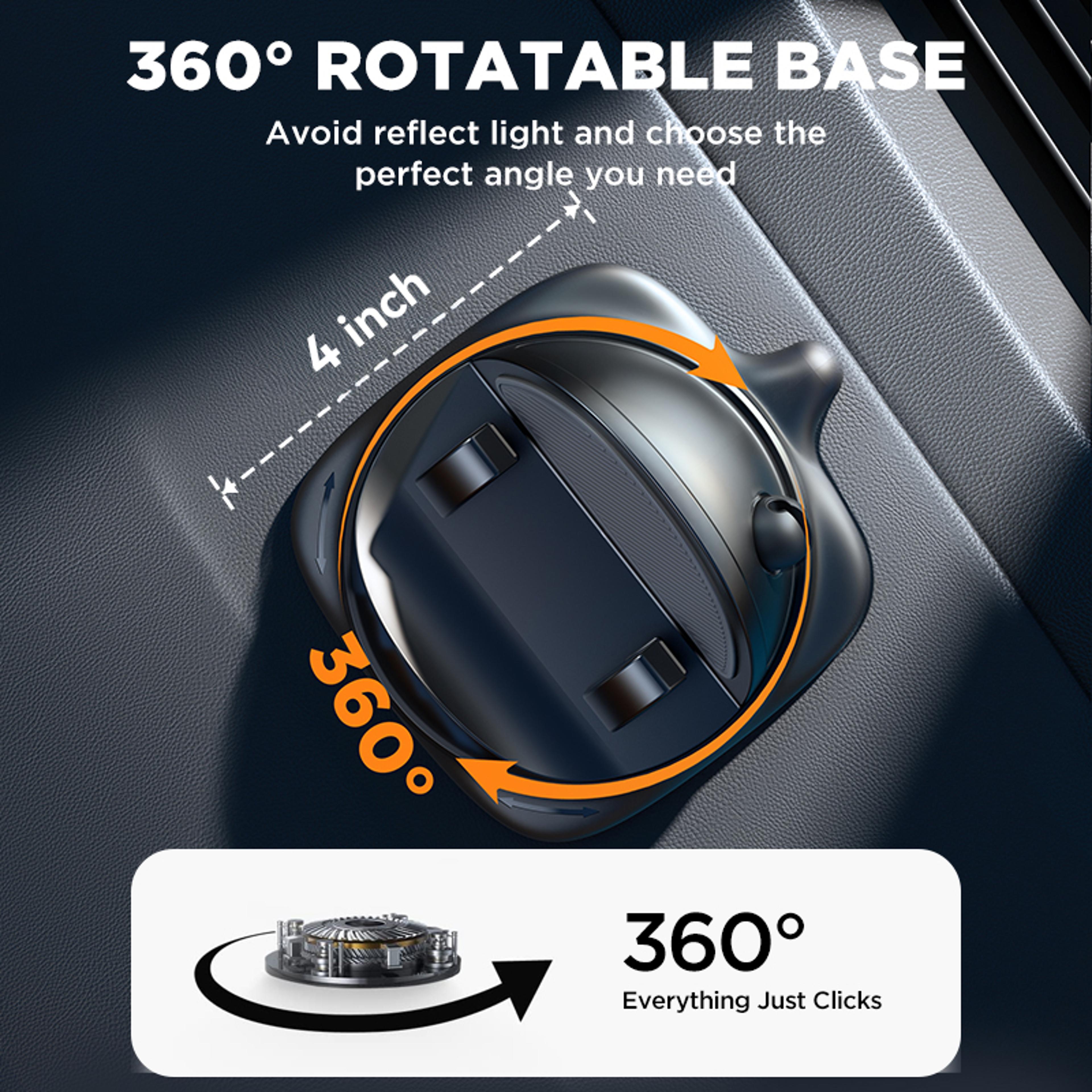 360 Rotating Car Phone Holder Dashboard Mount For Universal Smartphones 1