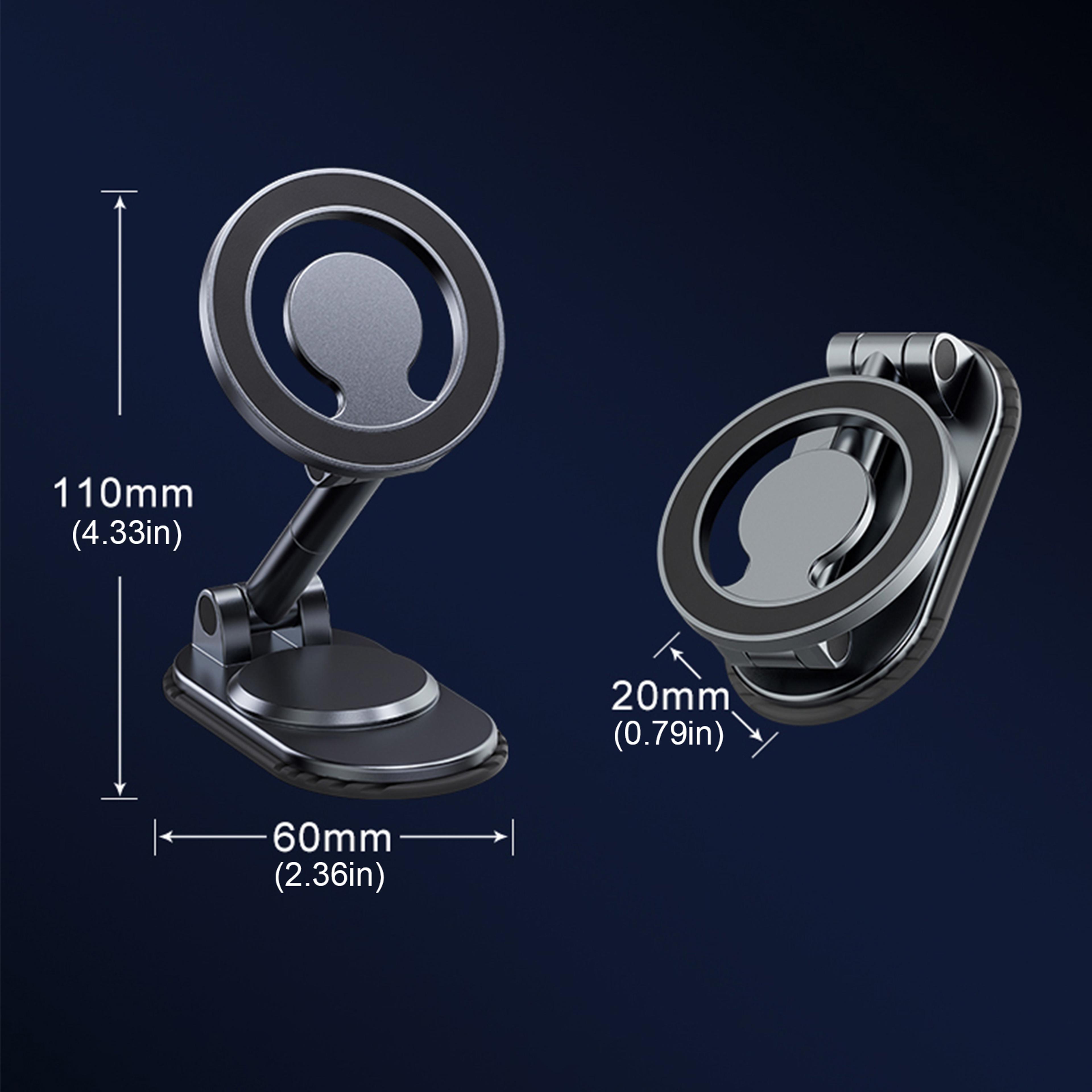 MagSafe Car Phone Holder Magnetic Mount With 1080 Rotation For IPhone  Android 5