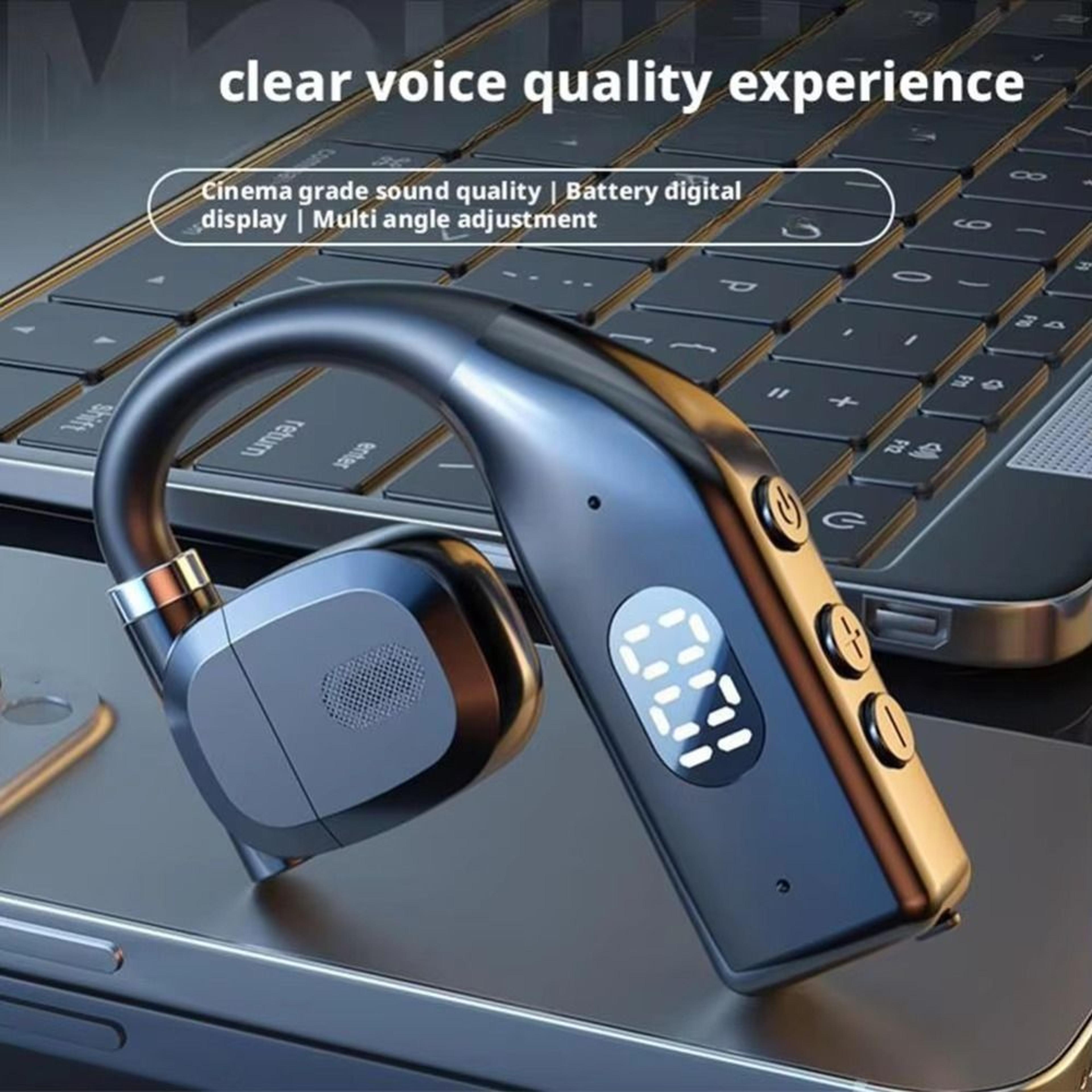 Bluetooth Headphones Wireless Gaming Headset With Earhook Noise Reduction  HD Microphone 1
