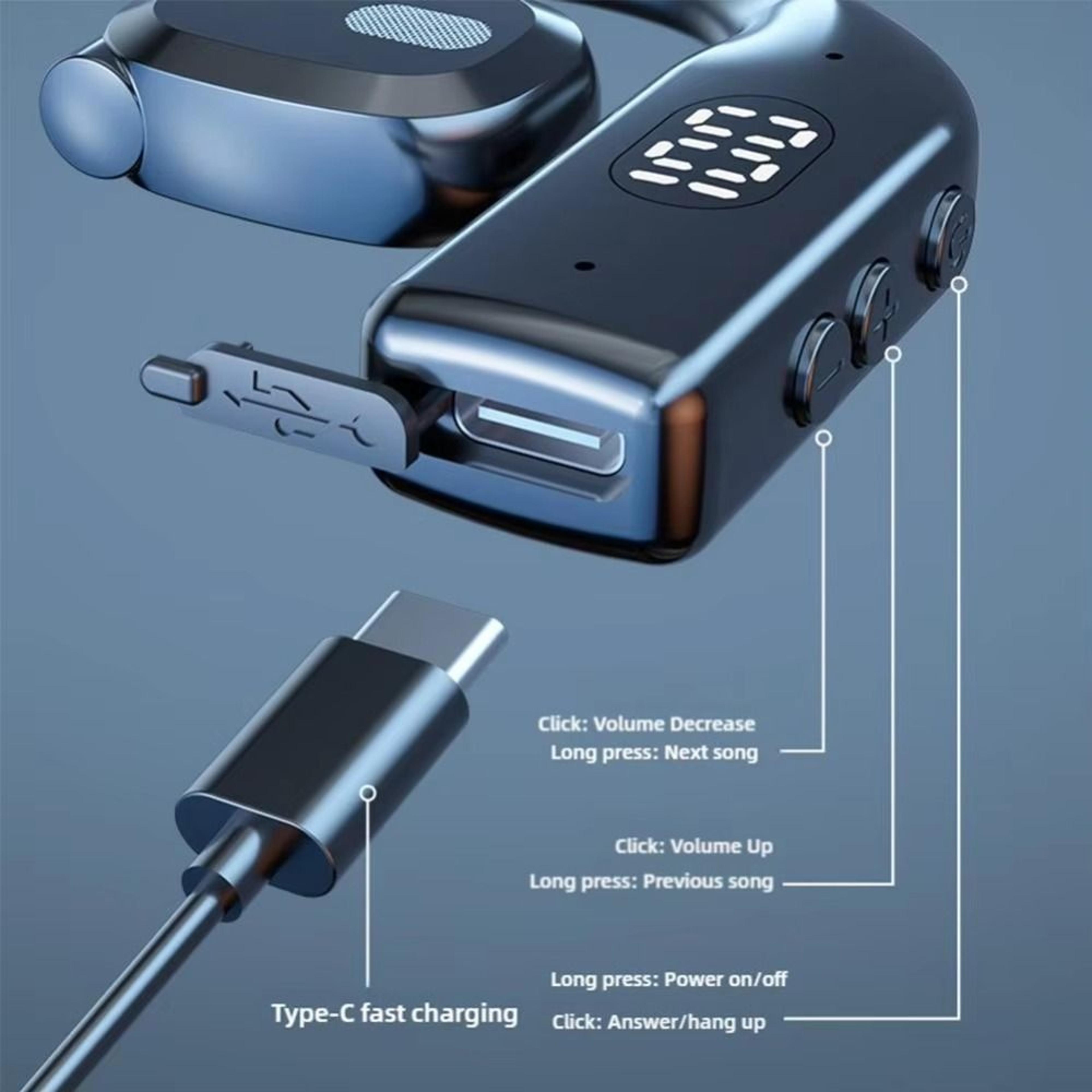 Bluetooth Headphones Wireless Gaming Headset With Earhook Noise Reduction  HD Microphone 4