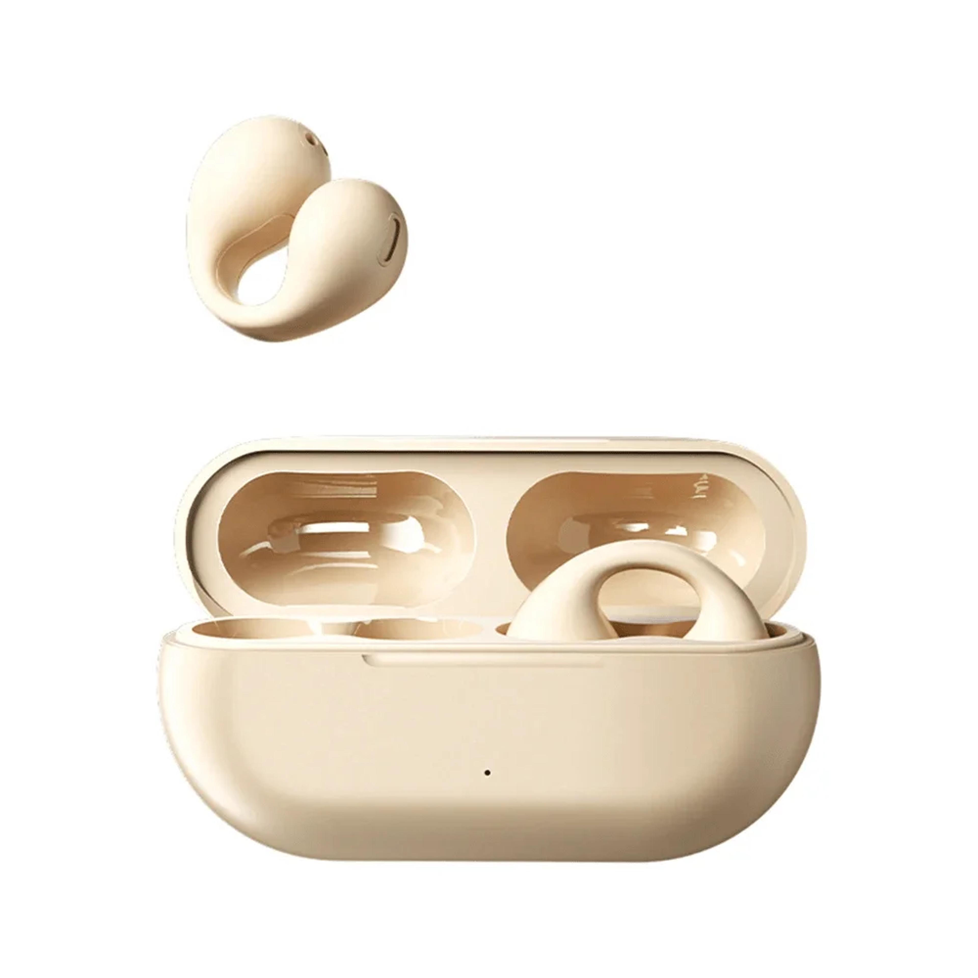 Open Ear Bluetooth Ear Clip Earbuds With Charging Case For Sports Running  Everyday Comfort 4