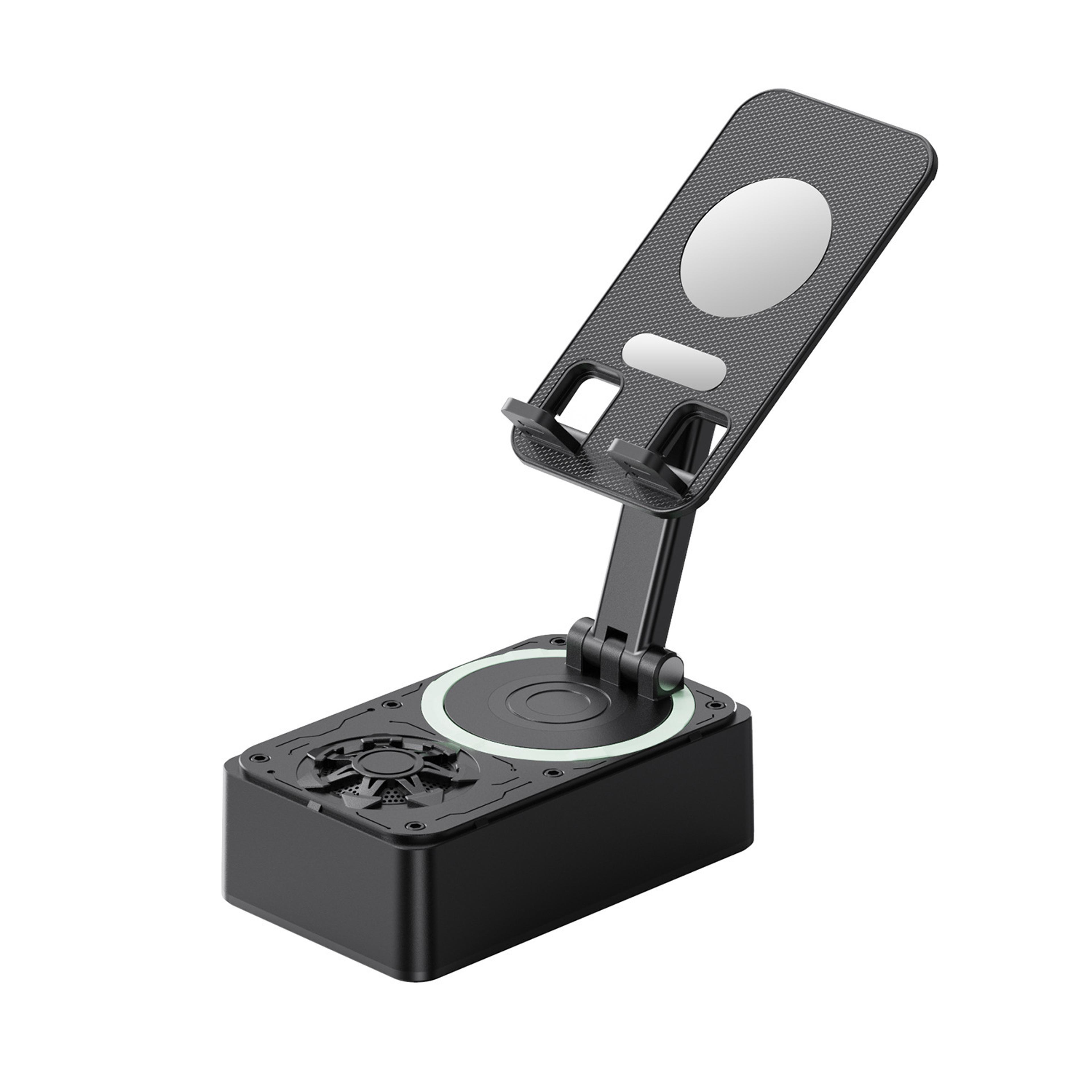 3 In 1 Bluetooth Speaker Phone Stand With Portable Power Bank  Foldable Wireless Speaker 1