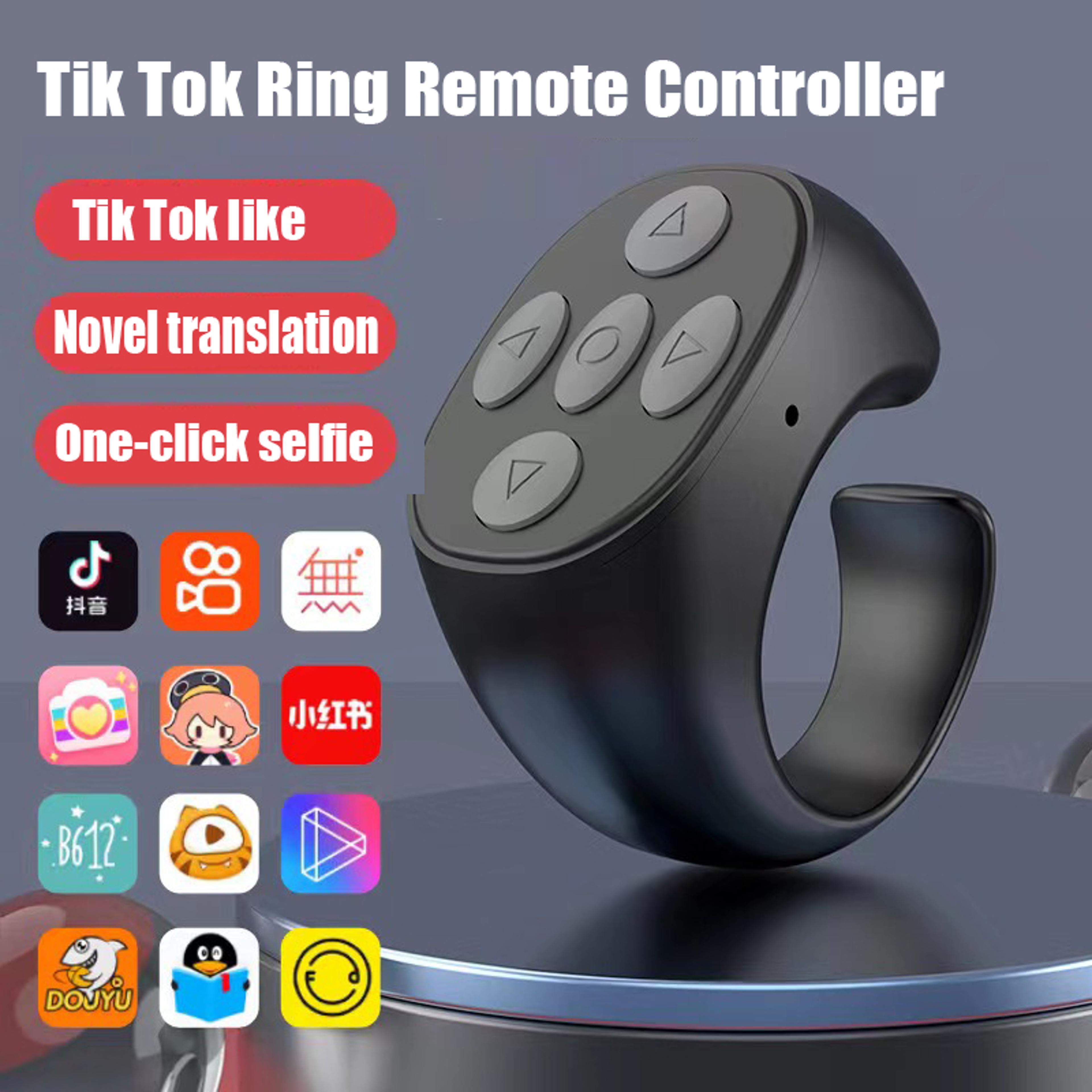 Bluetooth Camera Remote Ring For Selfies TikTok  Smartphone Photography 3