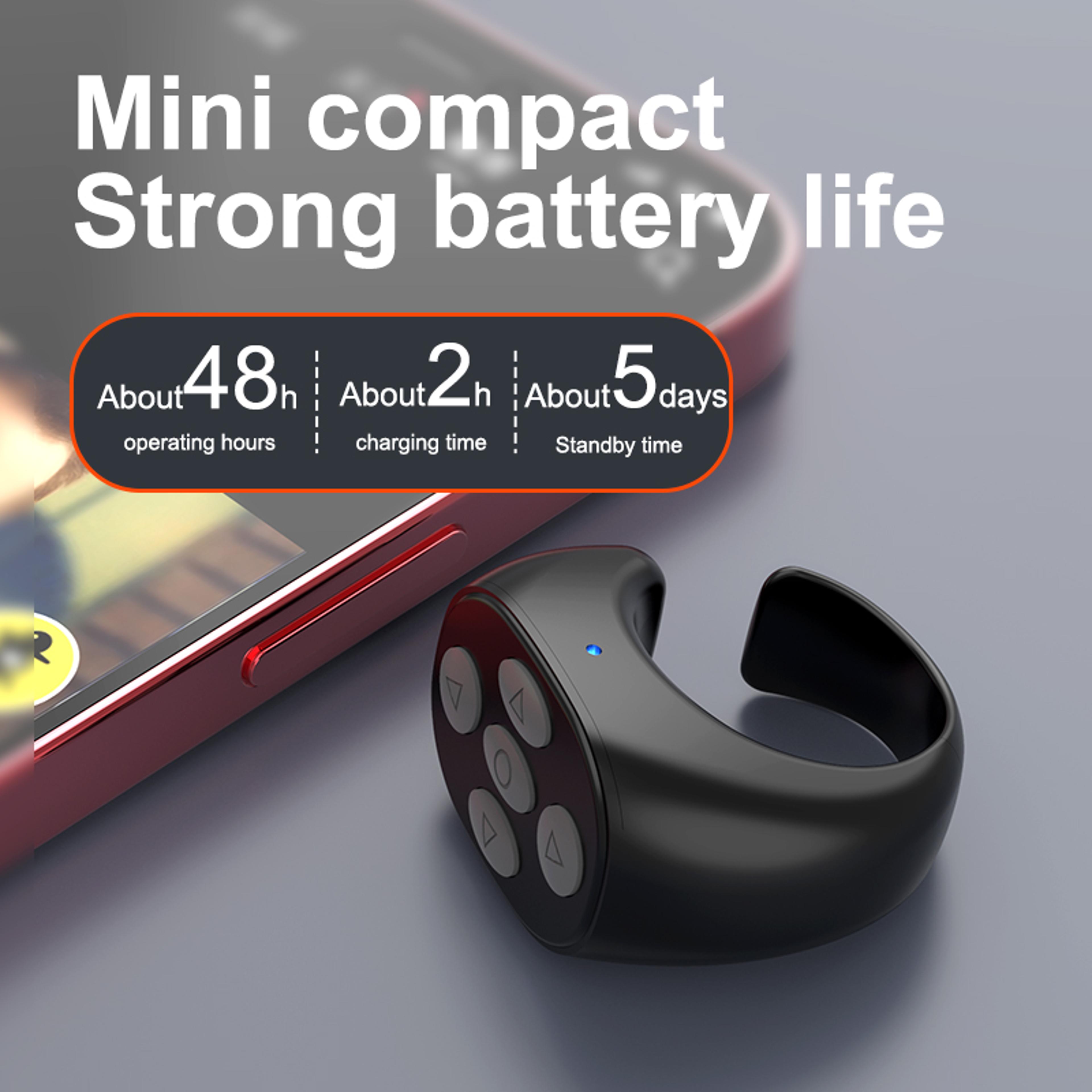 Bluetooth Camera Remote Ring For Selfies TikTok  Smartphone Photography 6