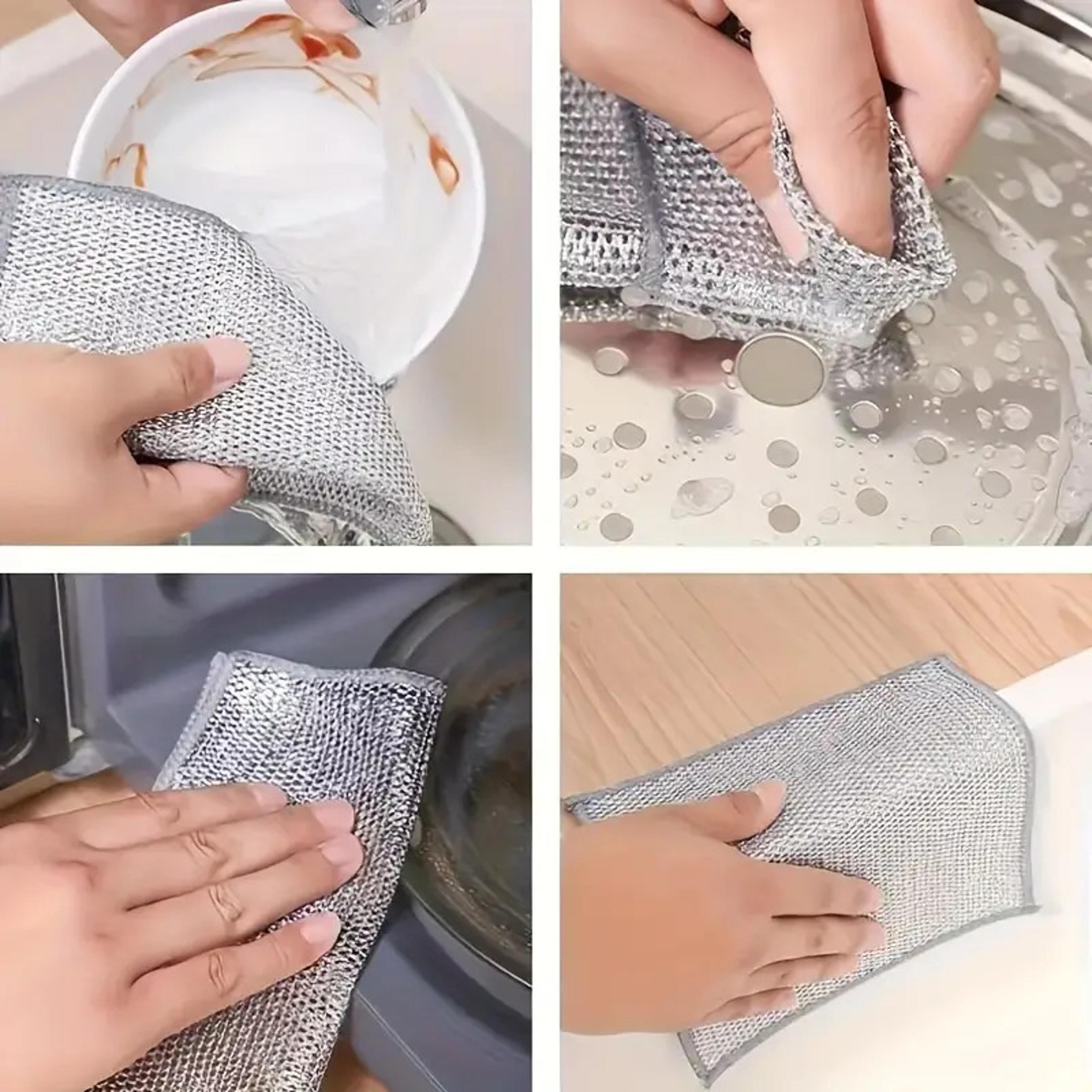 New Multipurpose Wire Miracle Cleaning Cloths6