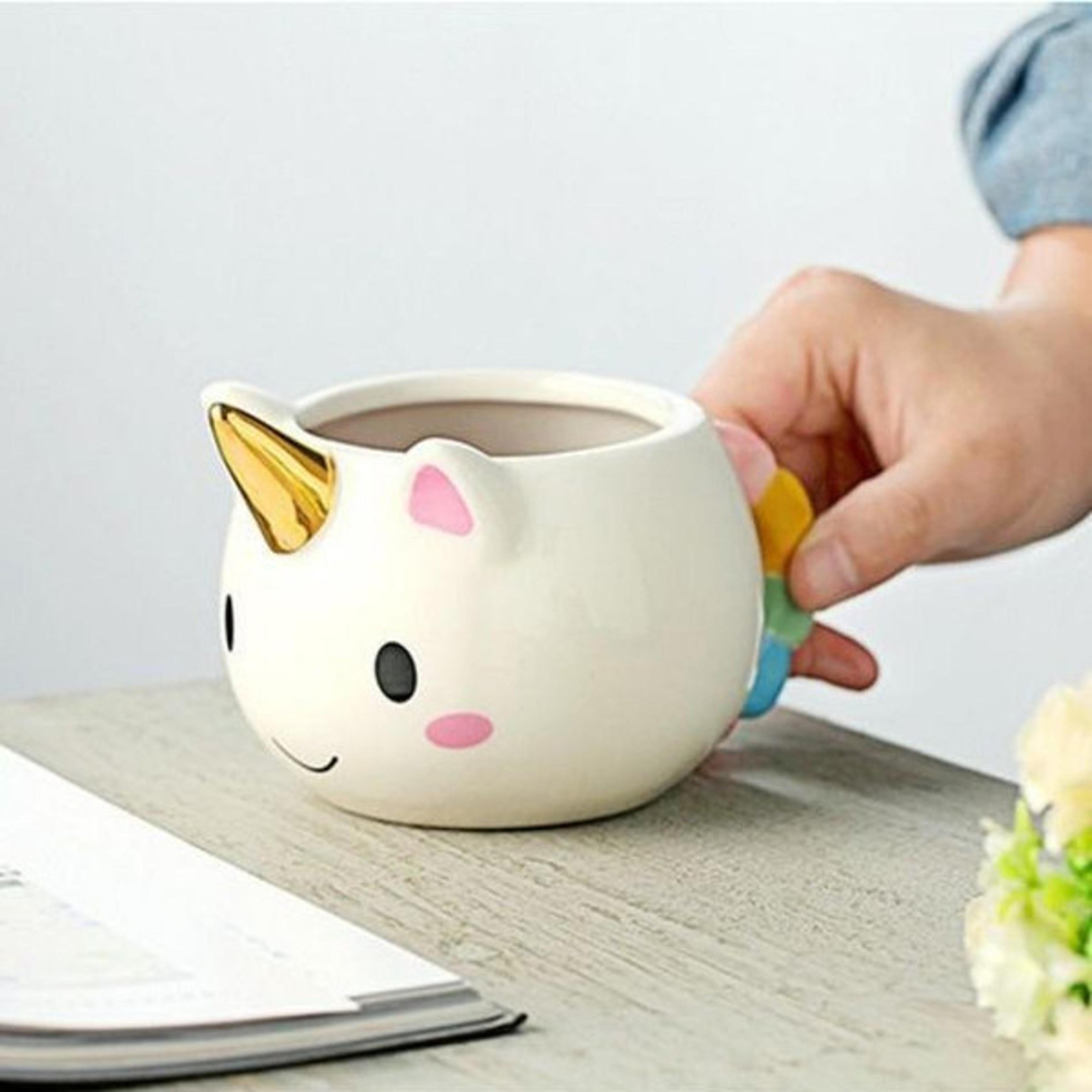 Gold Unicorn Mug 2