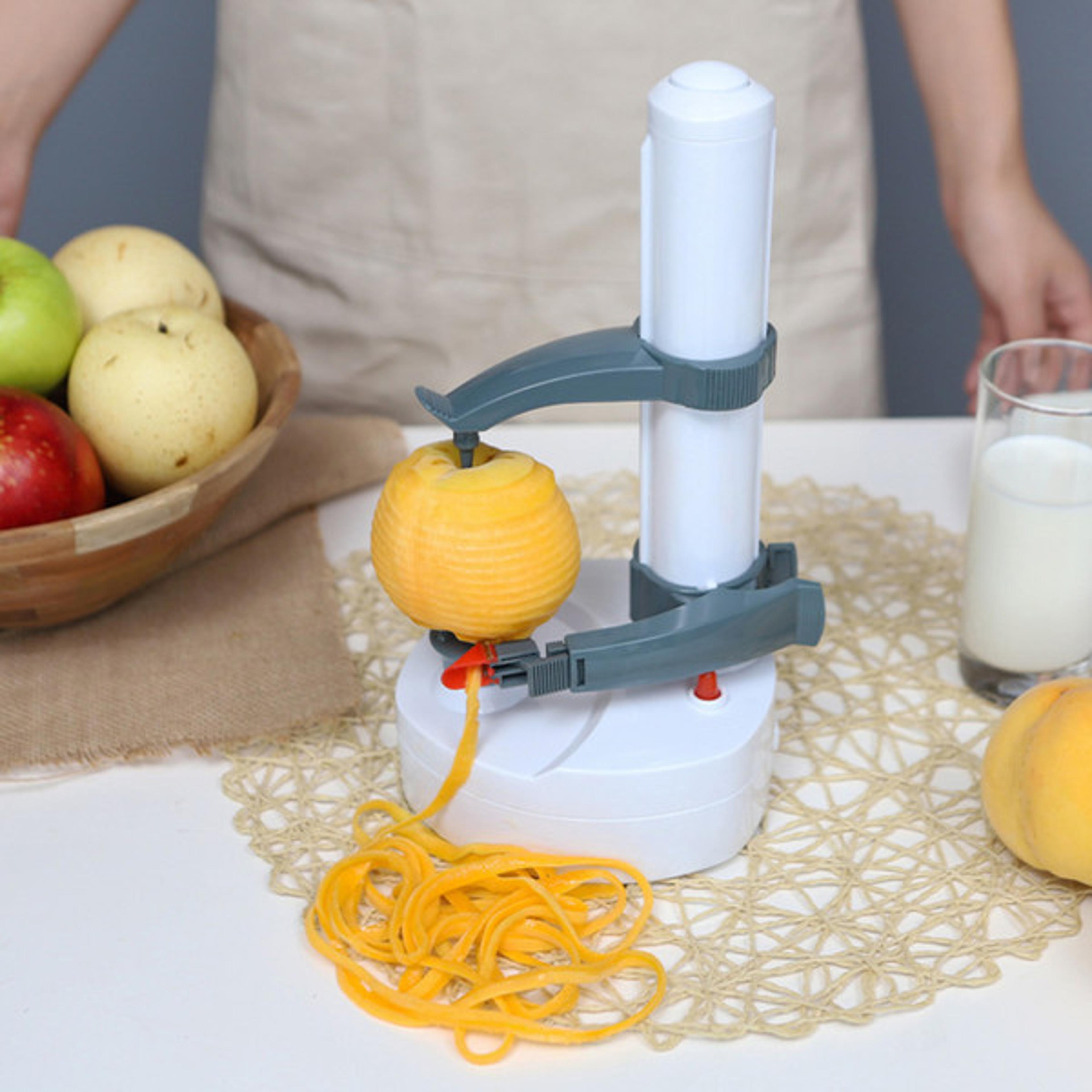 best electric fruit & potato peeler – automatic vegetable peeler, perfect kitchen accessory, unique gift for cook