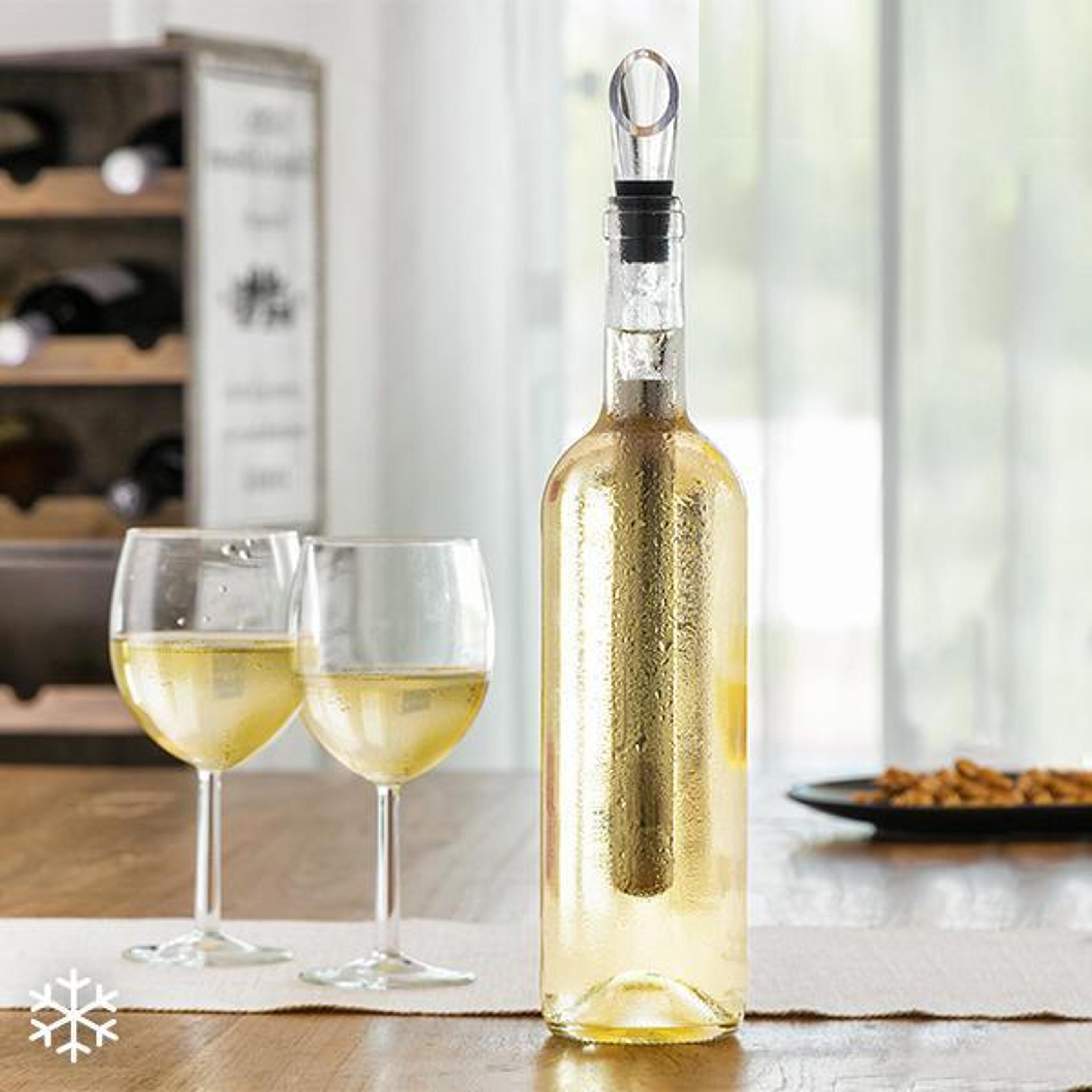 Wine Chiller Stick Aerator  Rapid Iceless Wine Bottle Cooler Rod Wine Lover Gift