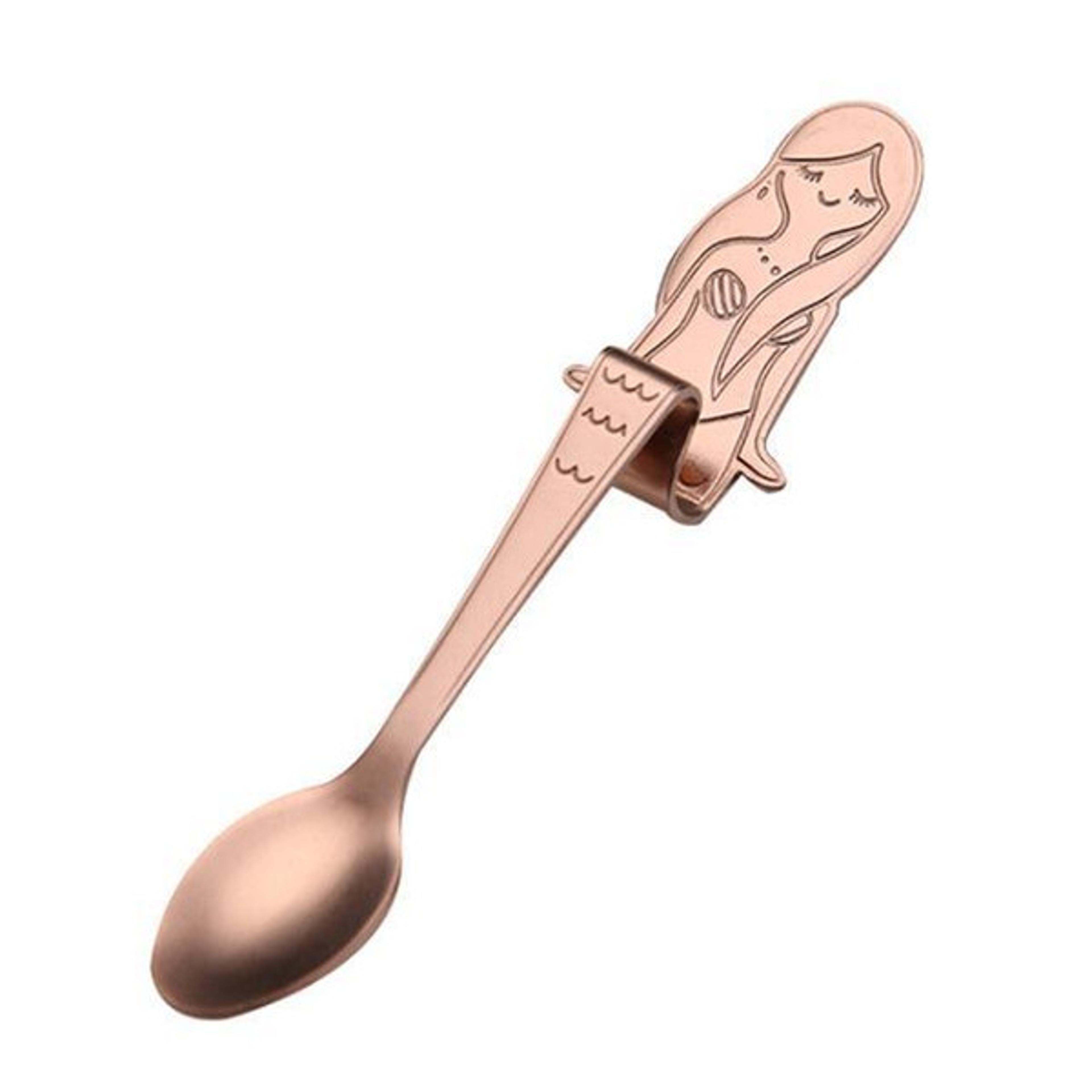 Little Mermaid Teaspoons Copper