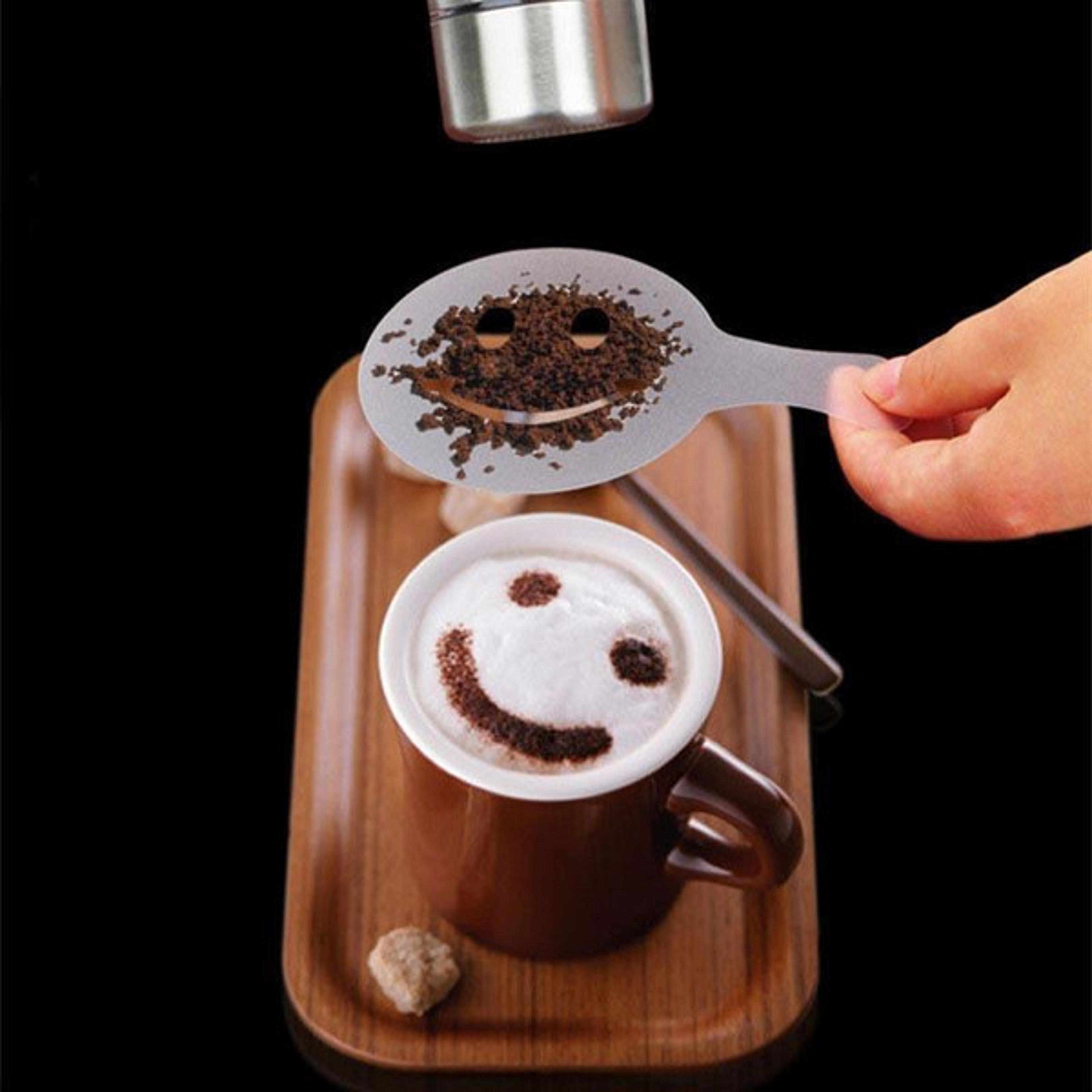 Coffee Barista Art Stencils 1