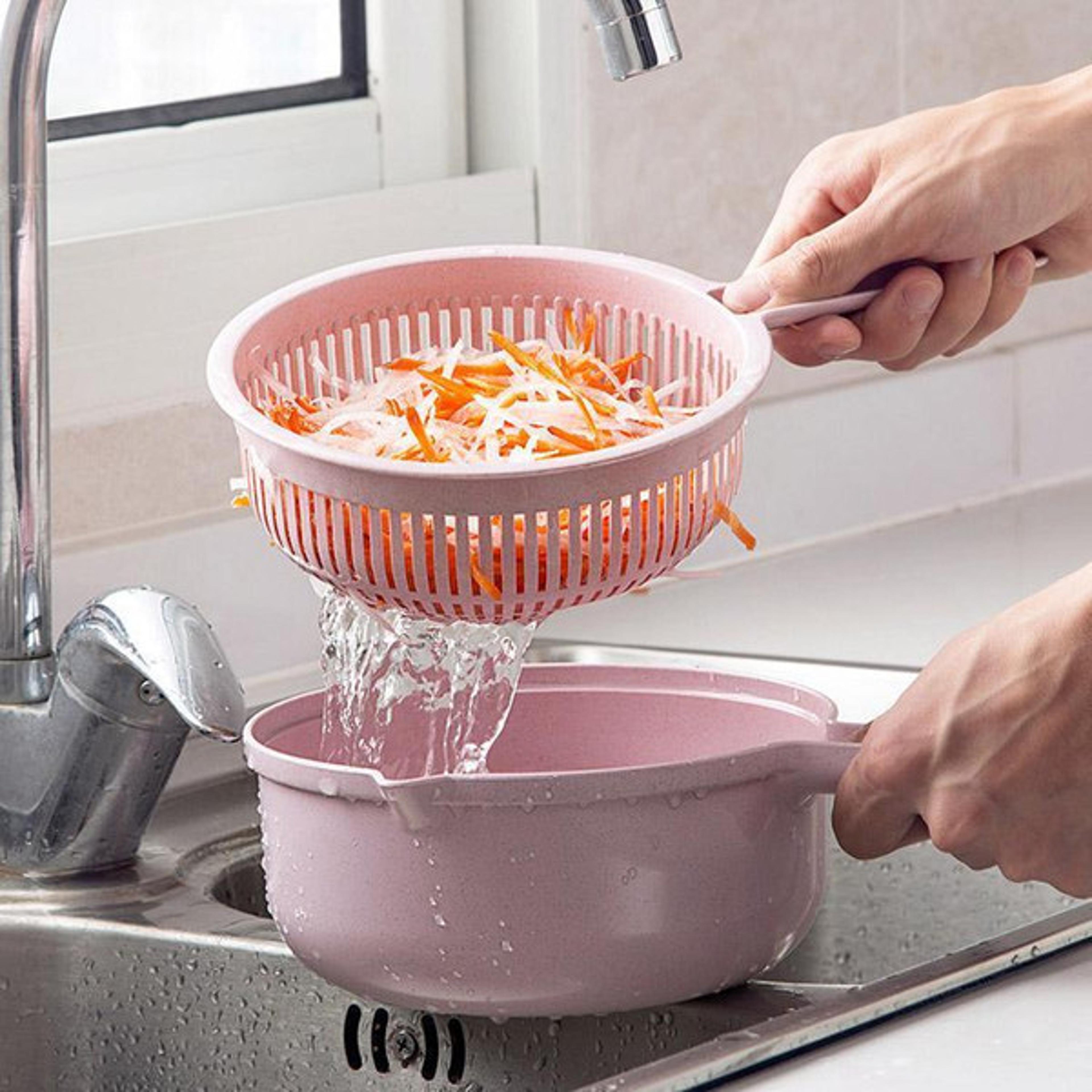 Mandoline Slicer Cutter Chopper and Grater - Manual, Multi-Function Kitchen Tool for Easy Vegetable Prep 3