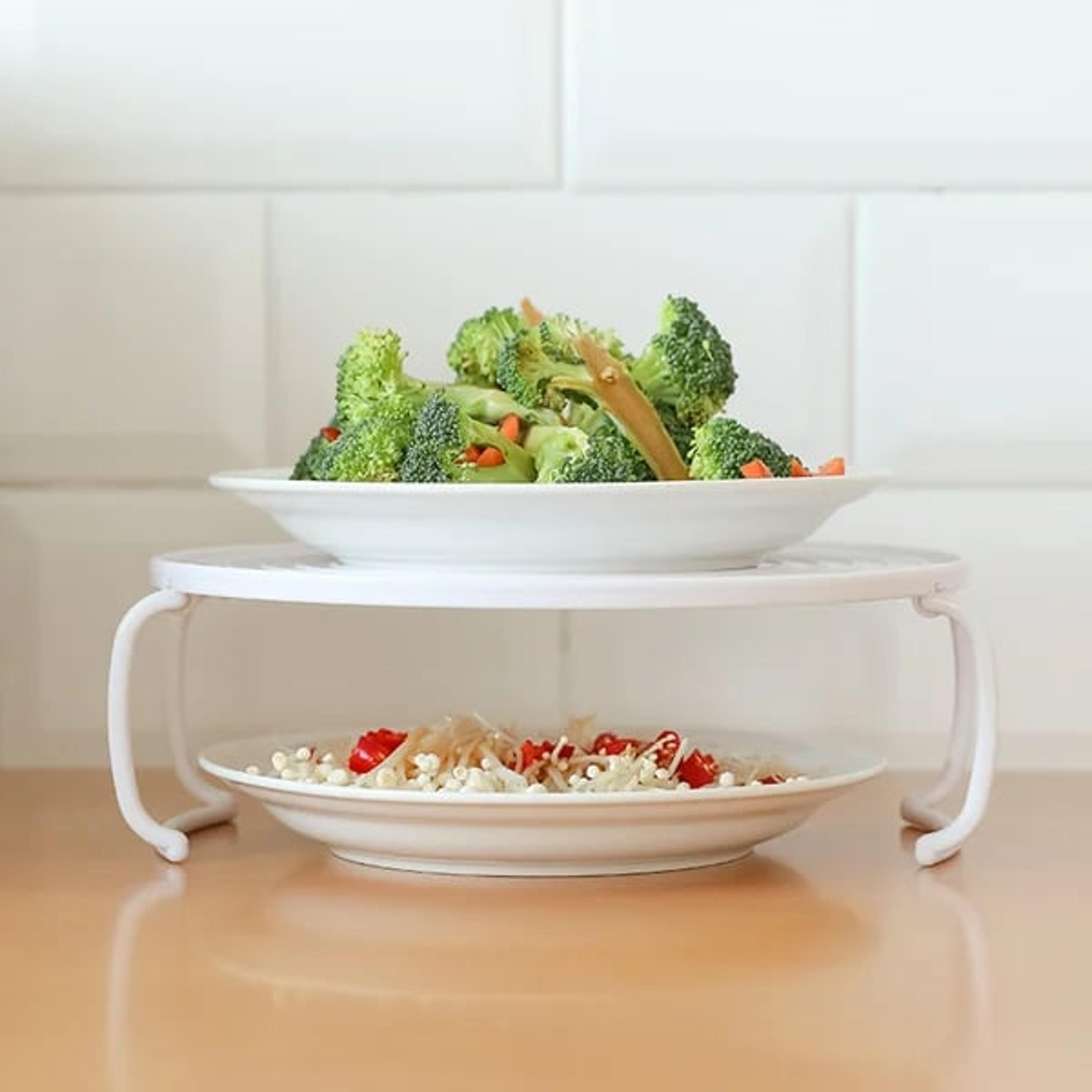 Microwave Oven Steamer Storage Rack 3