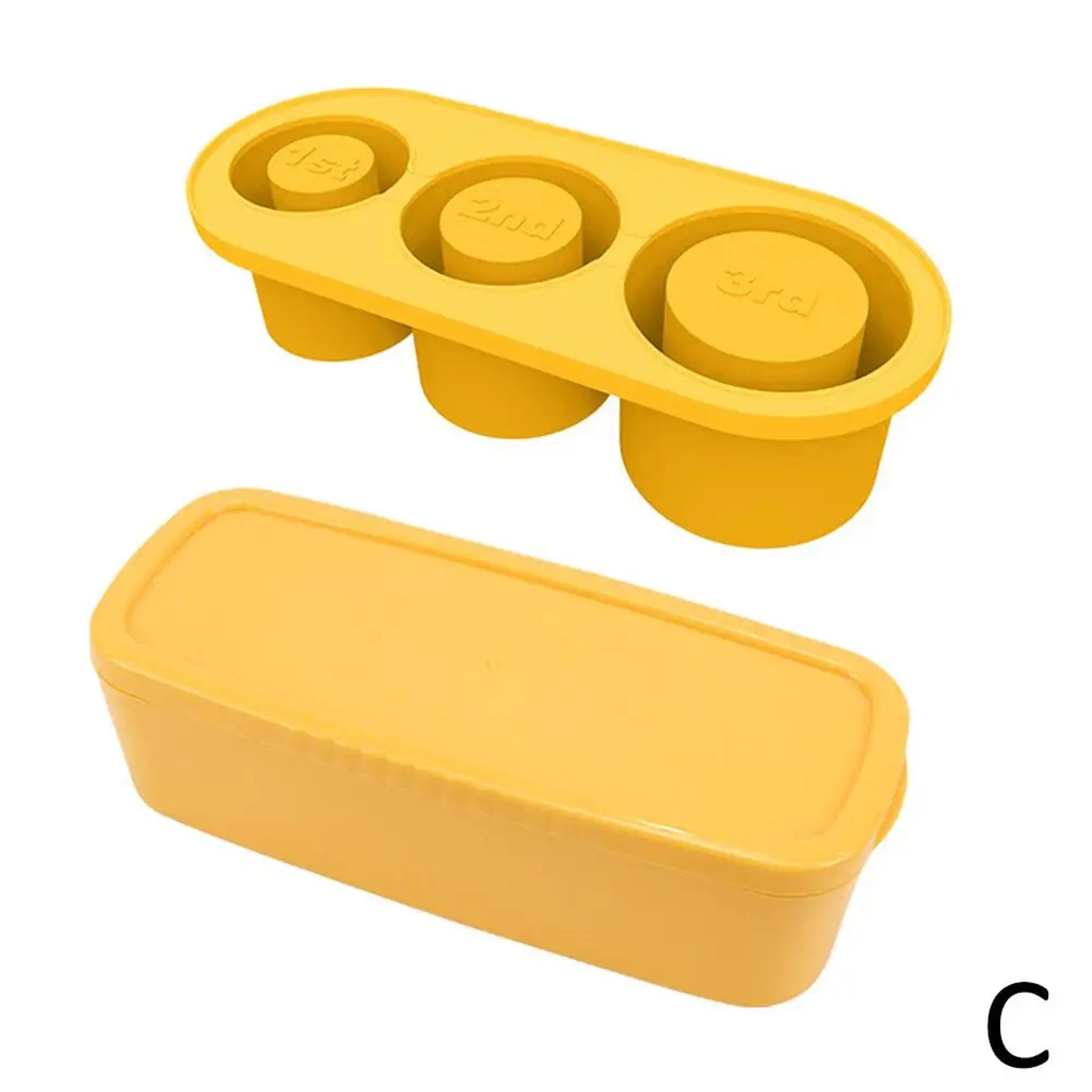 Ice Cube Tray for 40oz Tumbler Quencher Cup orange