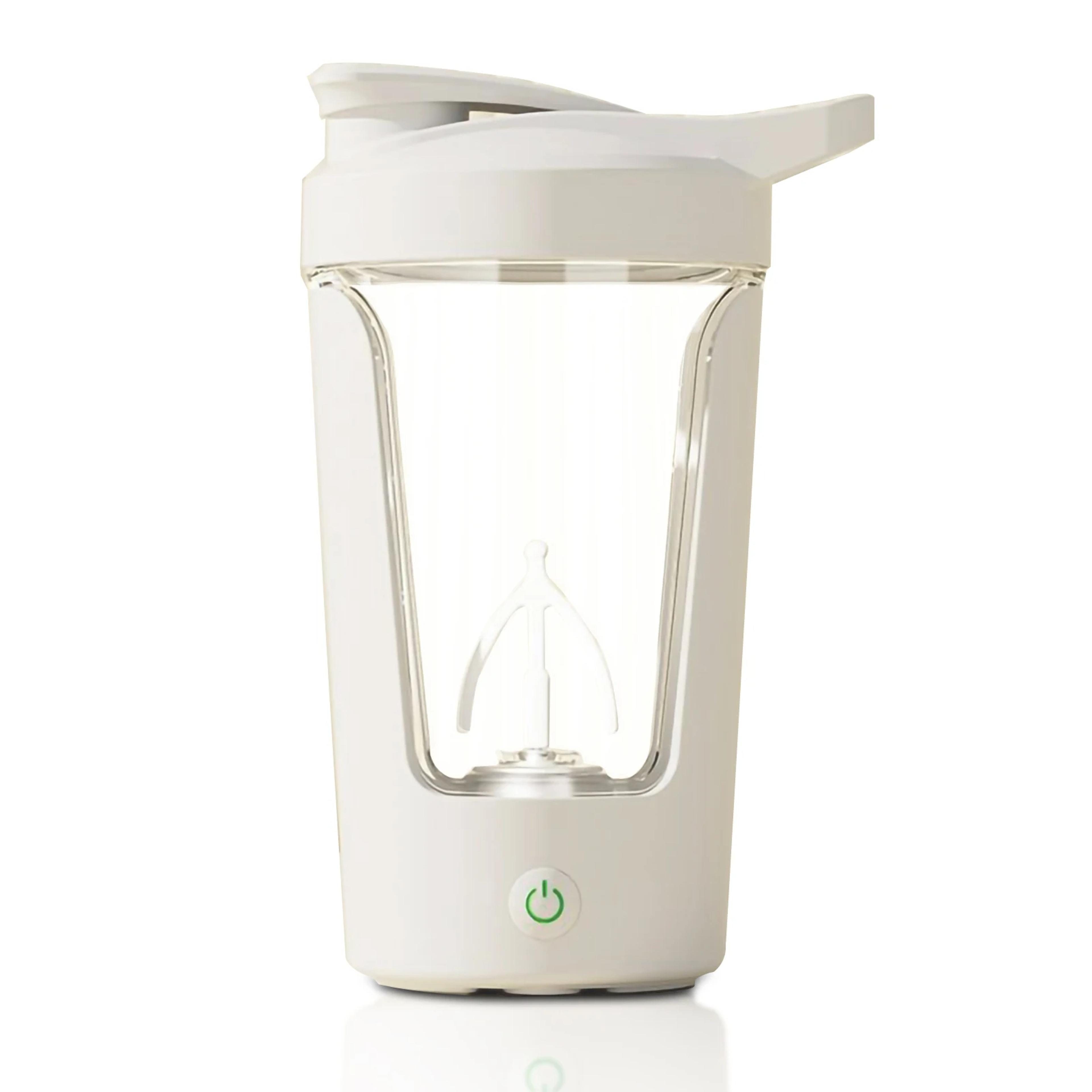Portable Electric Protein Shaker white