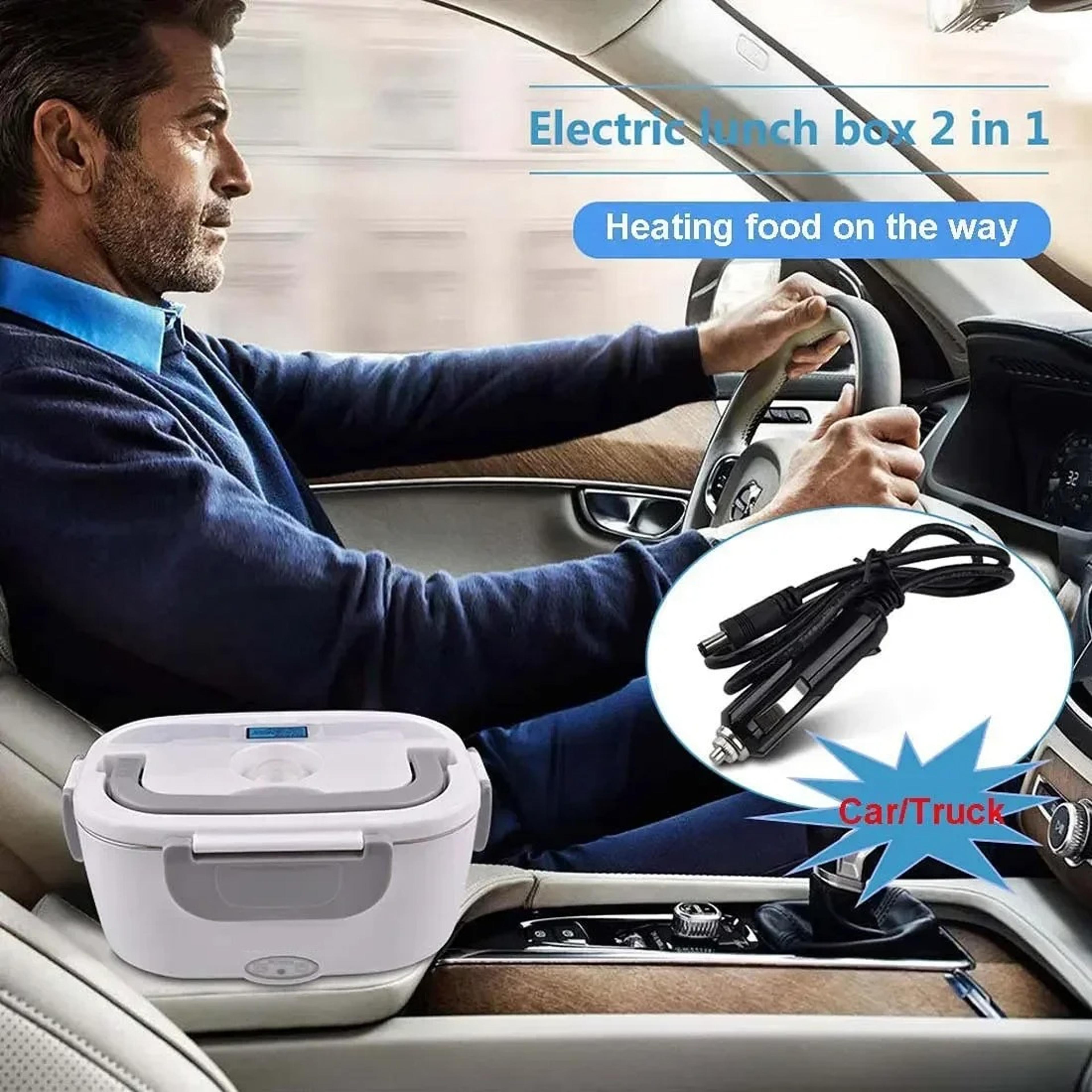 2In1 Electric Heated Lunch Box for Car and Home