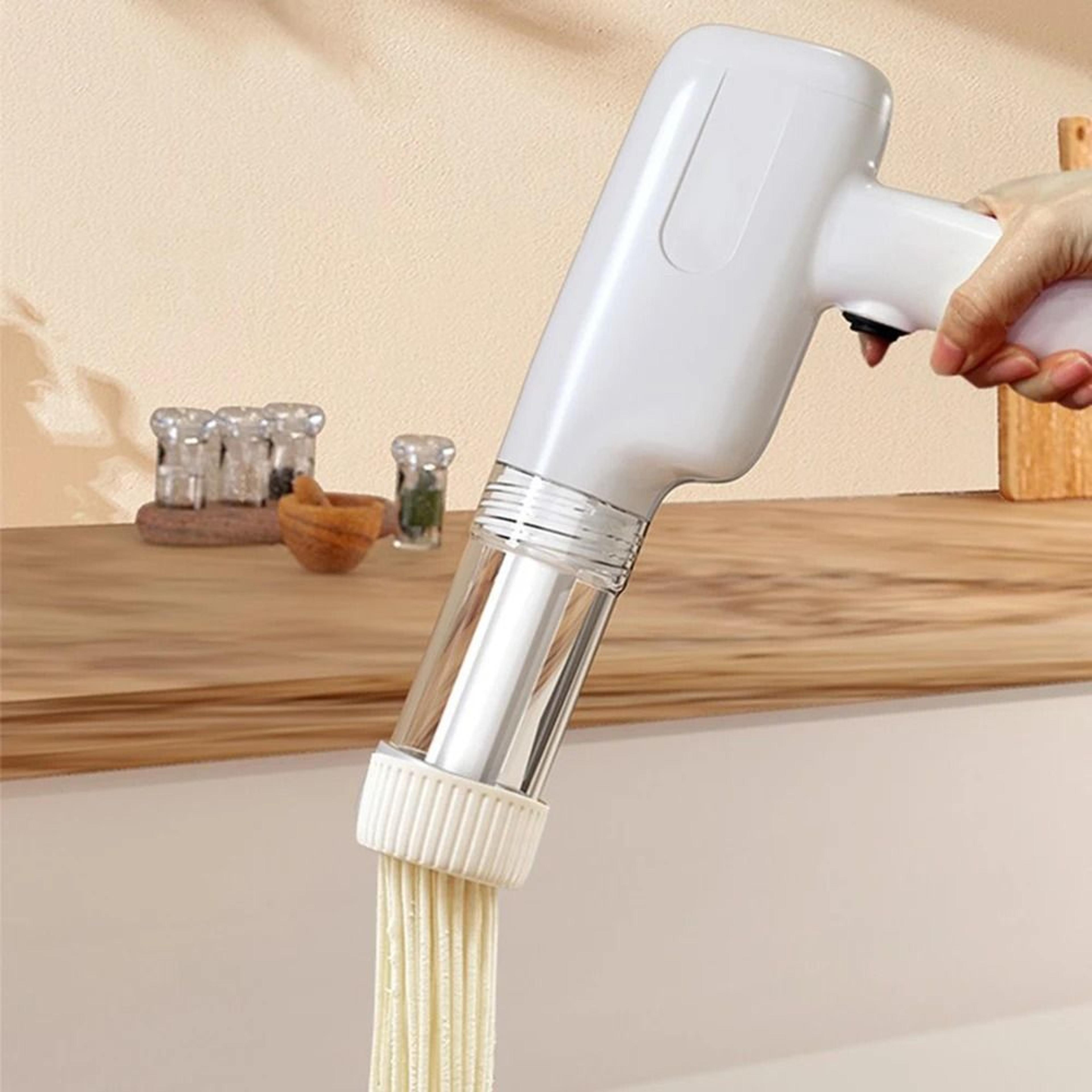 Electric Pasta Maker with 6 Interchangeable Molds