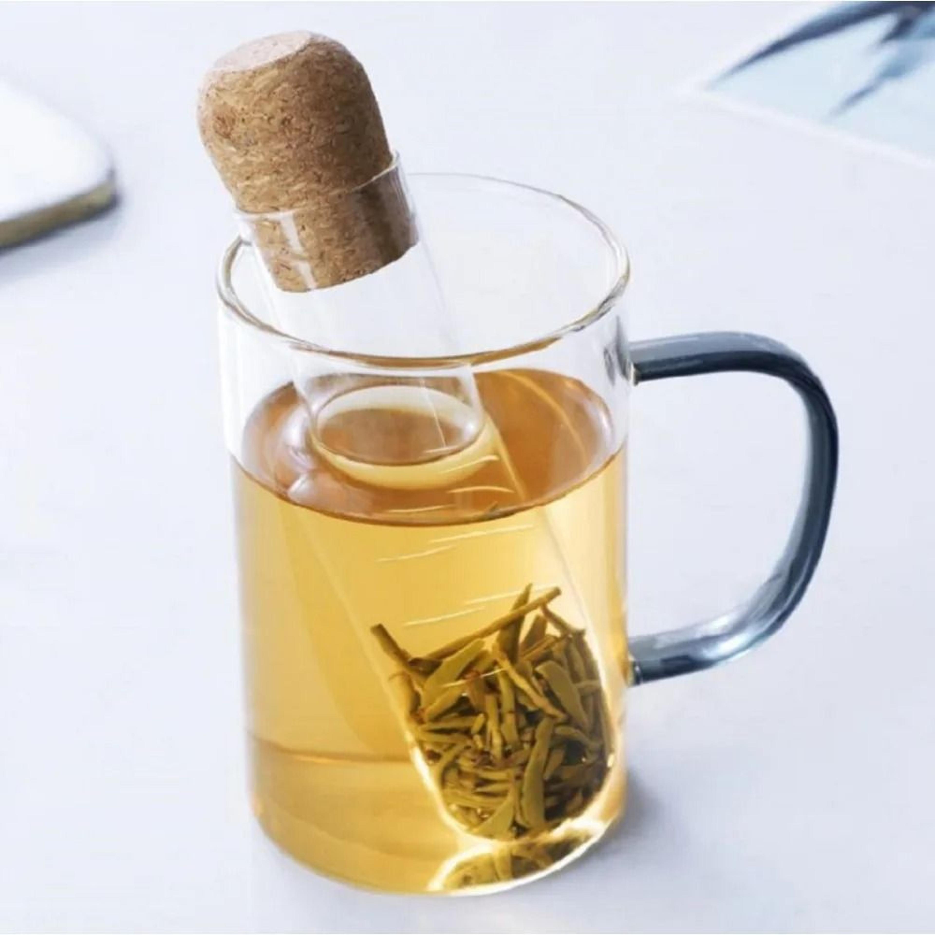 Loose leaf tea brewing tool