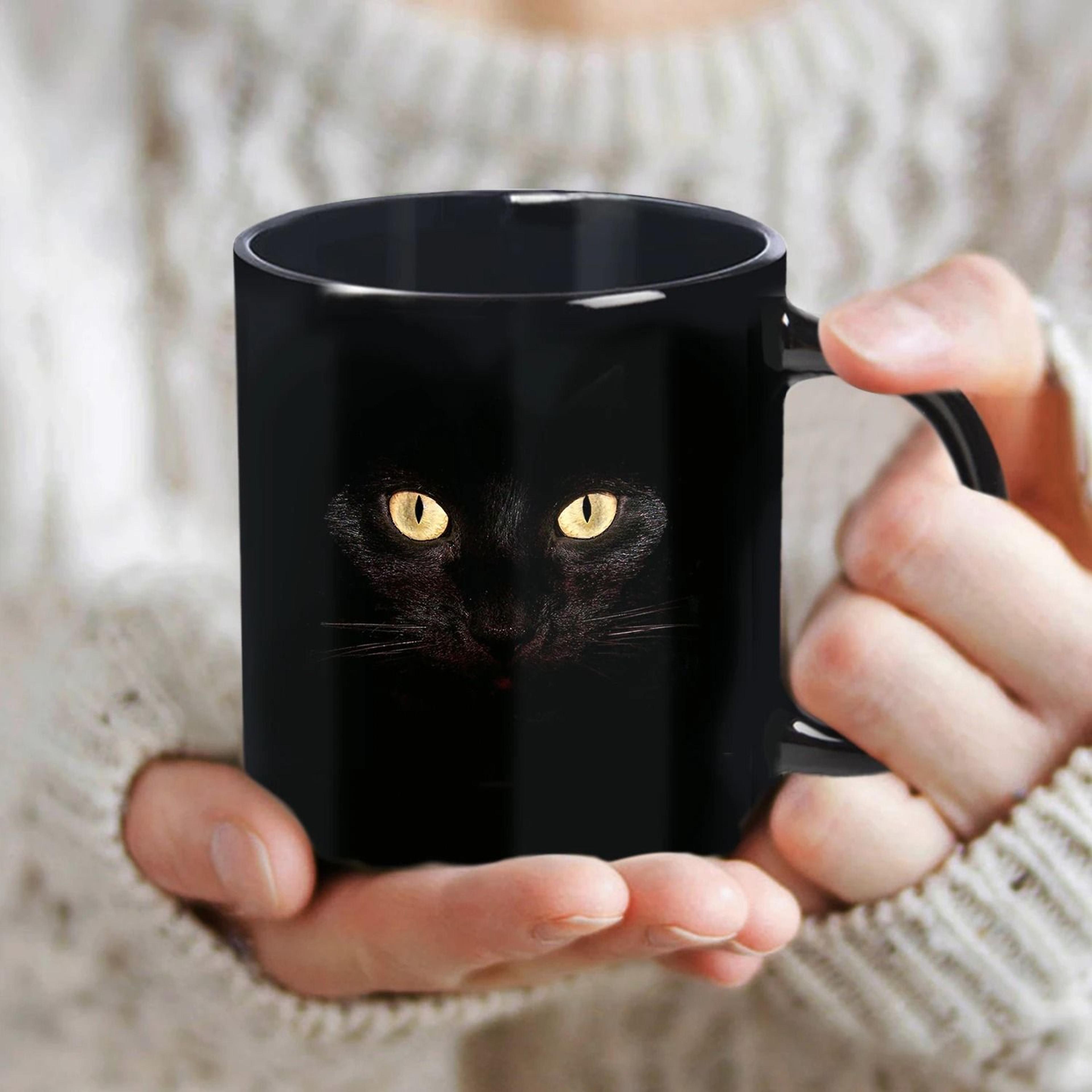 Buy Black Cat Coffee Mug