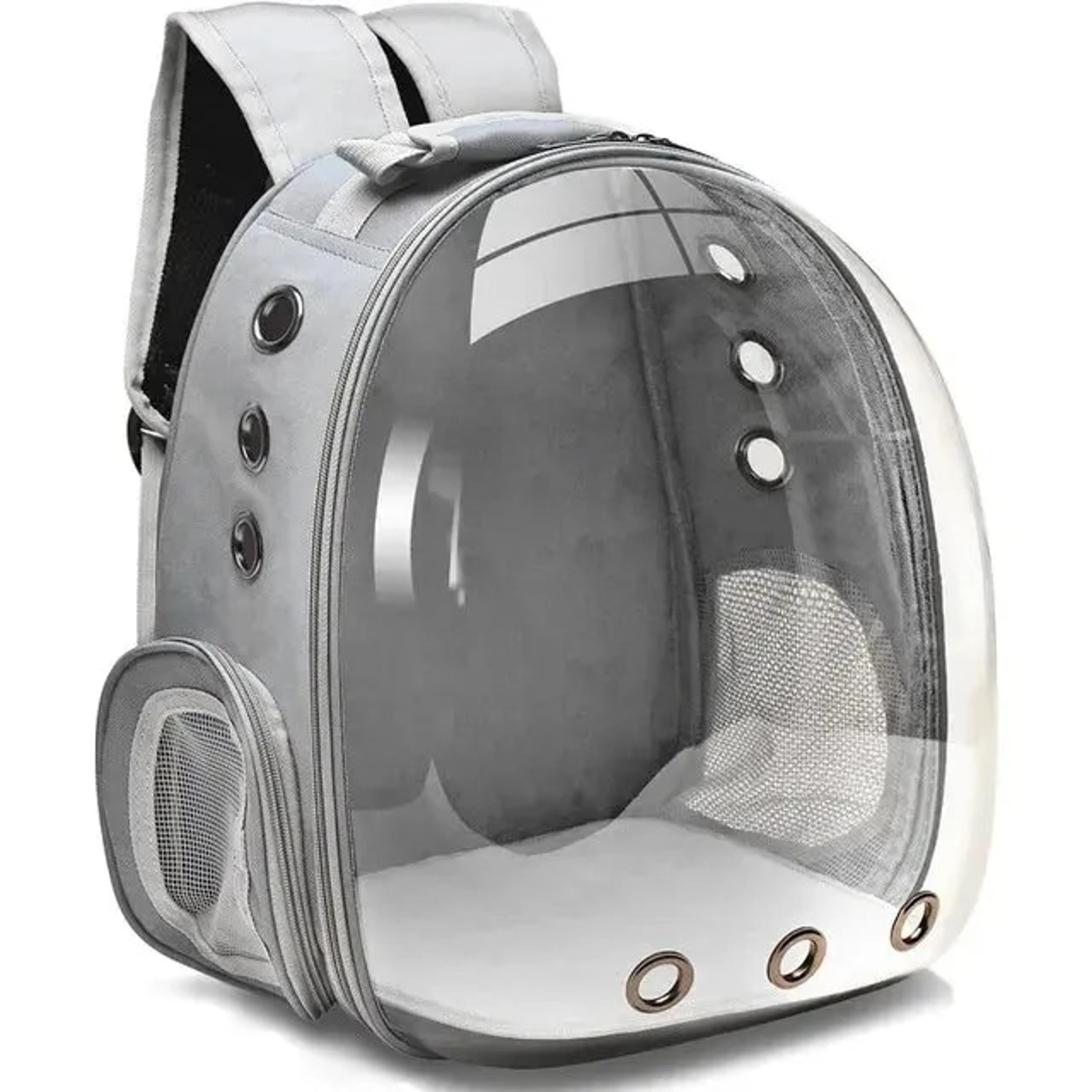 P7hiCatPetCarrierBackpackTransparentCapsuleBubblePetBackpackSmallAnimalPuppyKittyBirdB