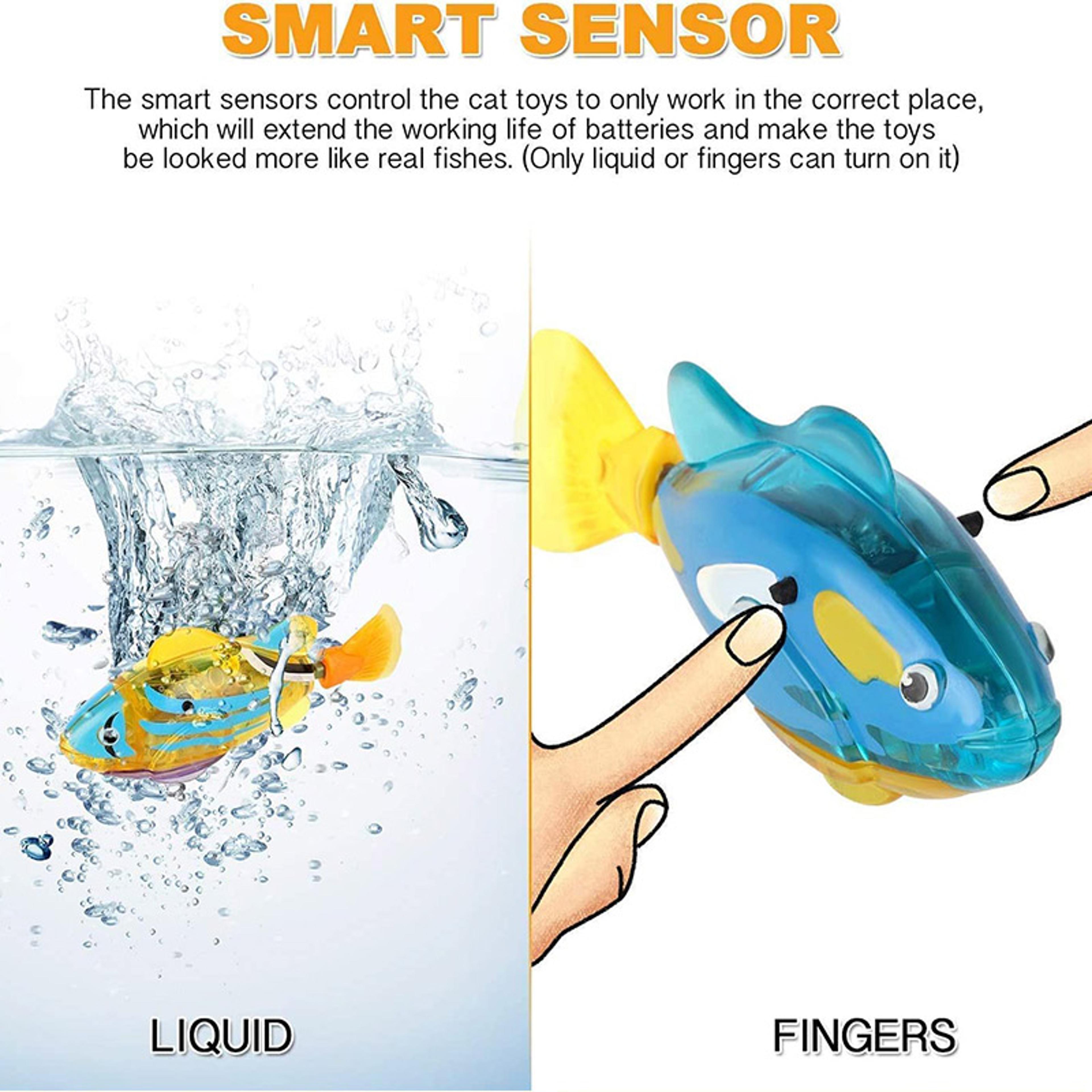 OVRVCatInteractiveElectricFishToyWaterCatToyforIndoorPlaySwimmingRobotFishToyforjpg