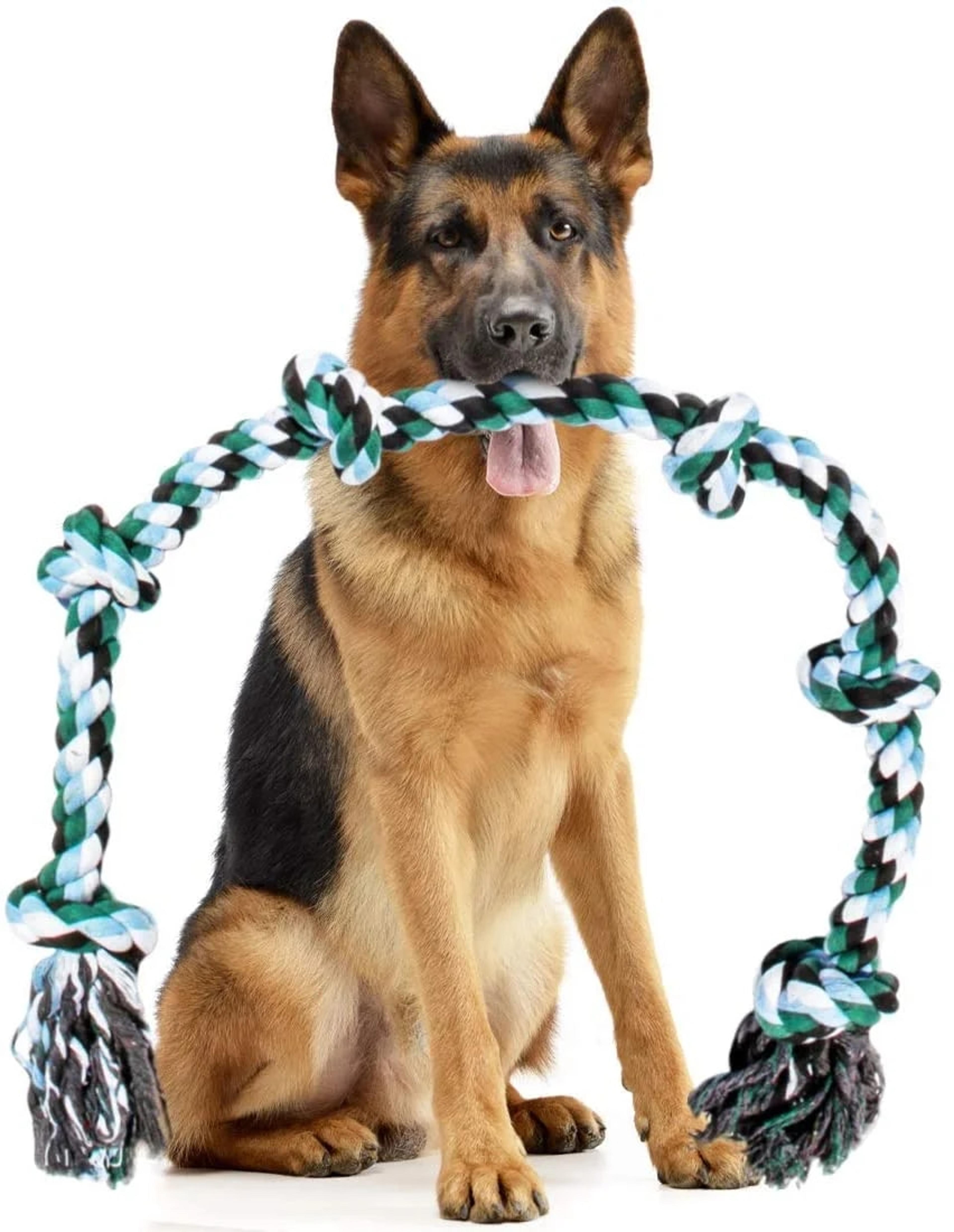 ktWBATUBANGiantDogRopeToyforExtraLargeDogsIndestructibleDogToyforAggressiveChewersand