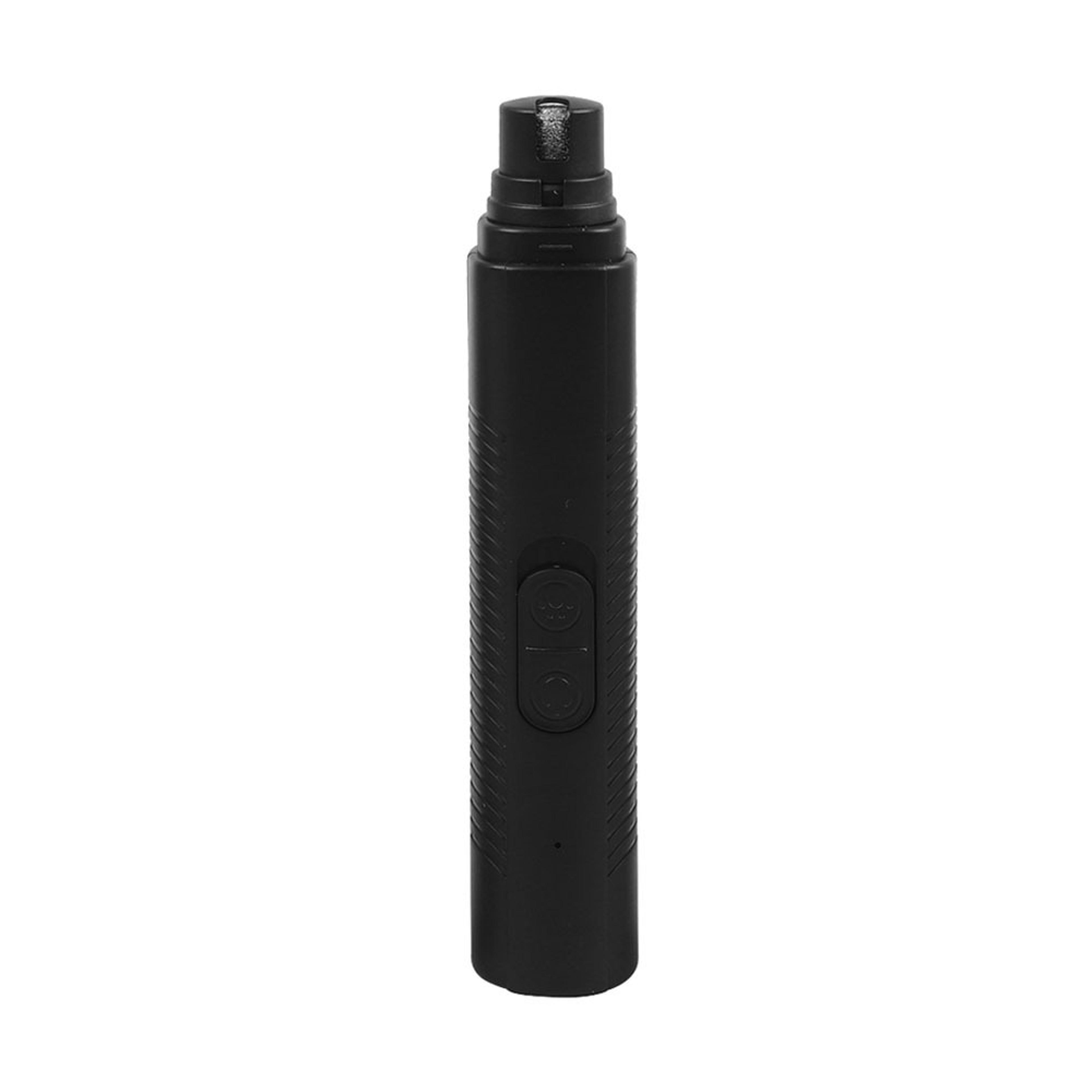 usb rechargeable electric dog nail grinder with led light quiet pet nail trimmer