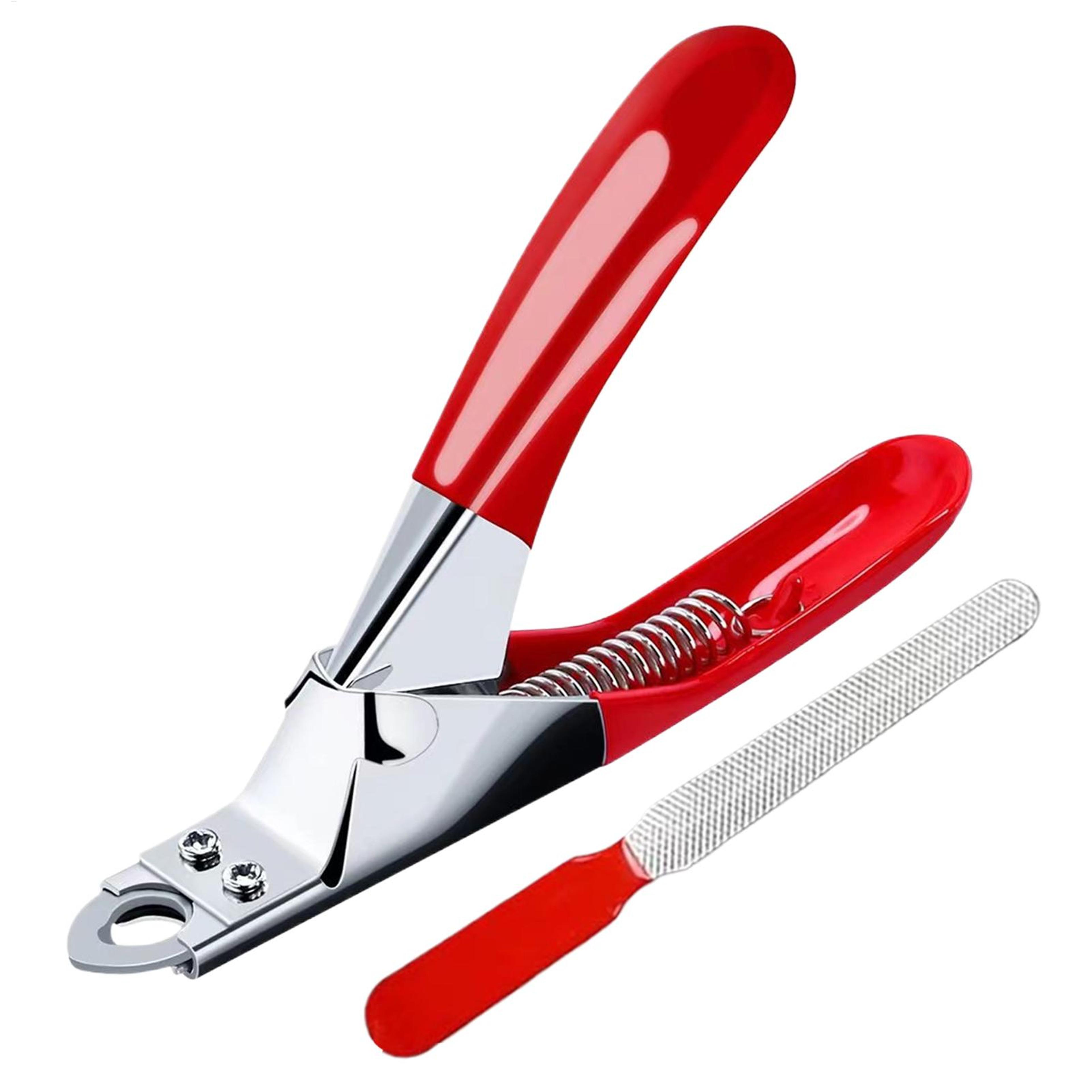 Professional Stainless Steel Pet Nail Clippers Safe Dog  Cat Nail Trimmers 1