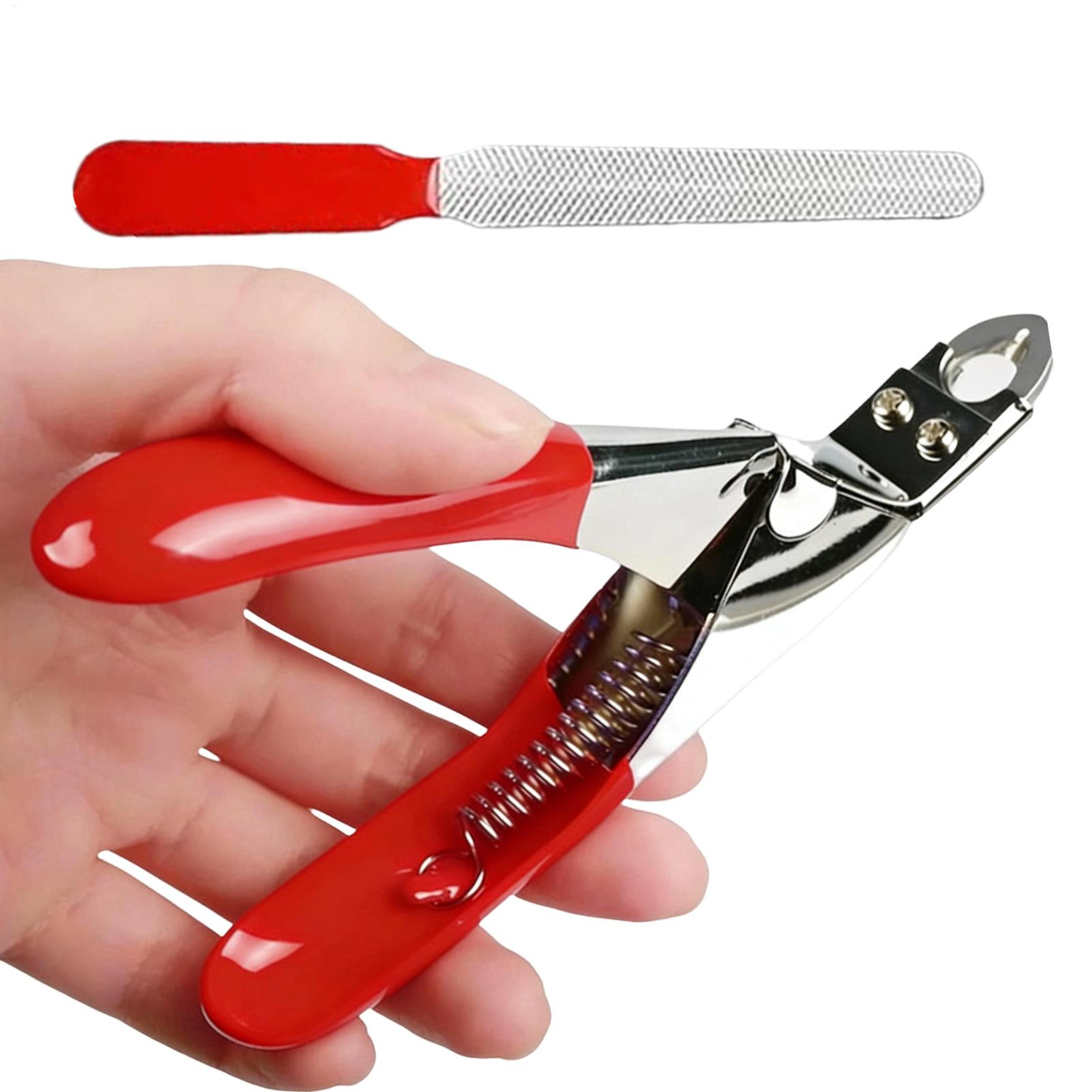Professional Stainless Steel Pet Nail Clippers Safe Dog  Cat Nail Trimmers 2