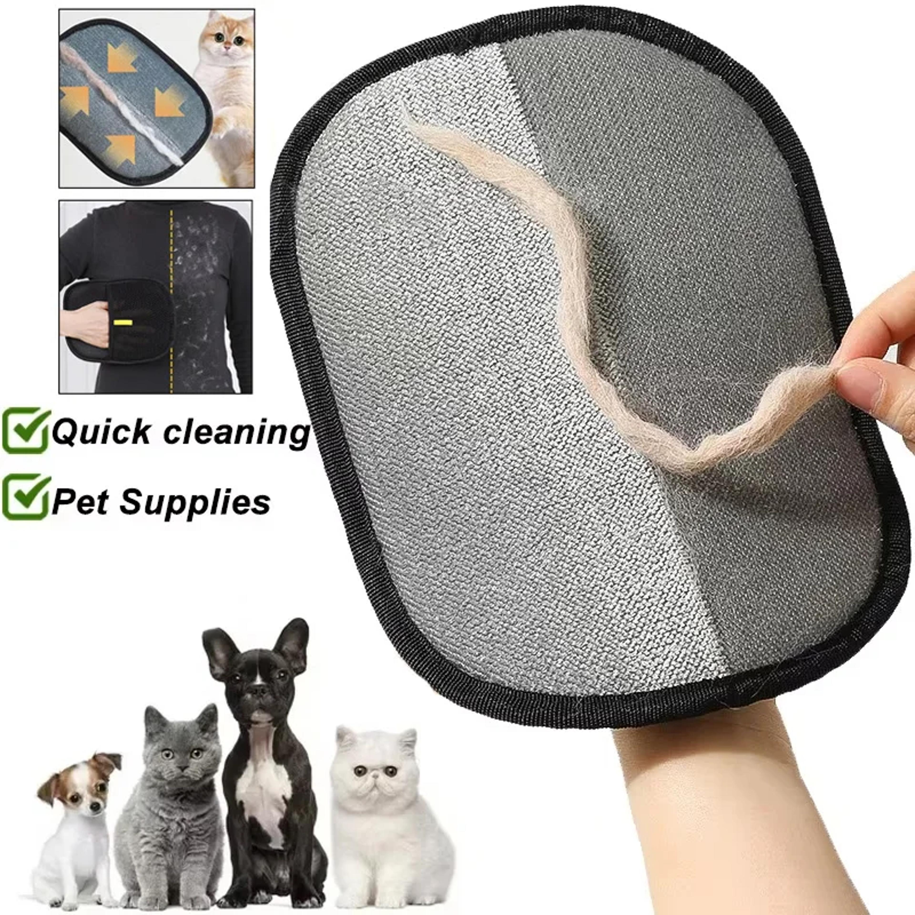 Premium Washable Pet Hair Remover Gloves Reusable Clothes  Grooming Tool 2