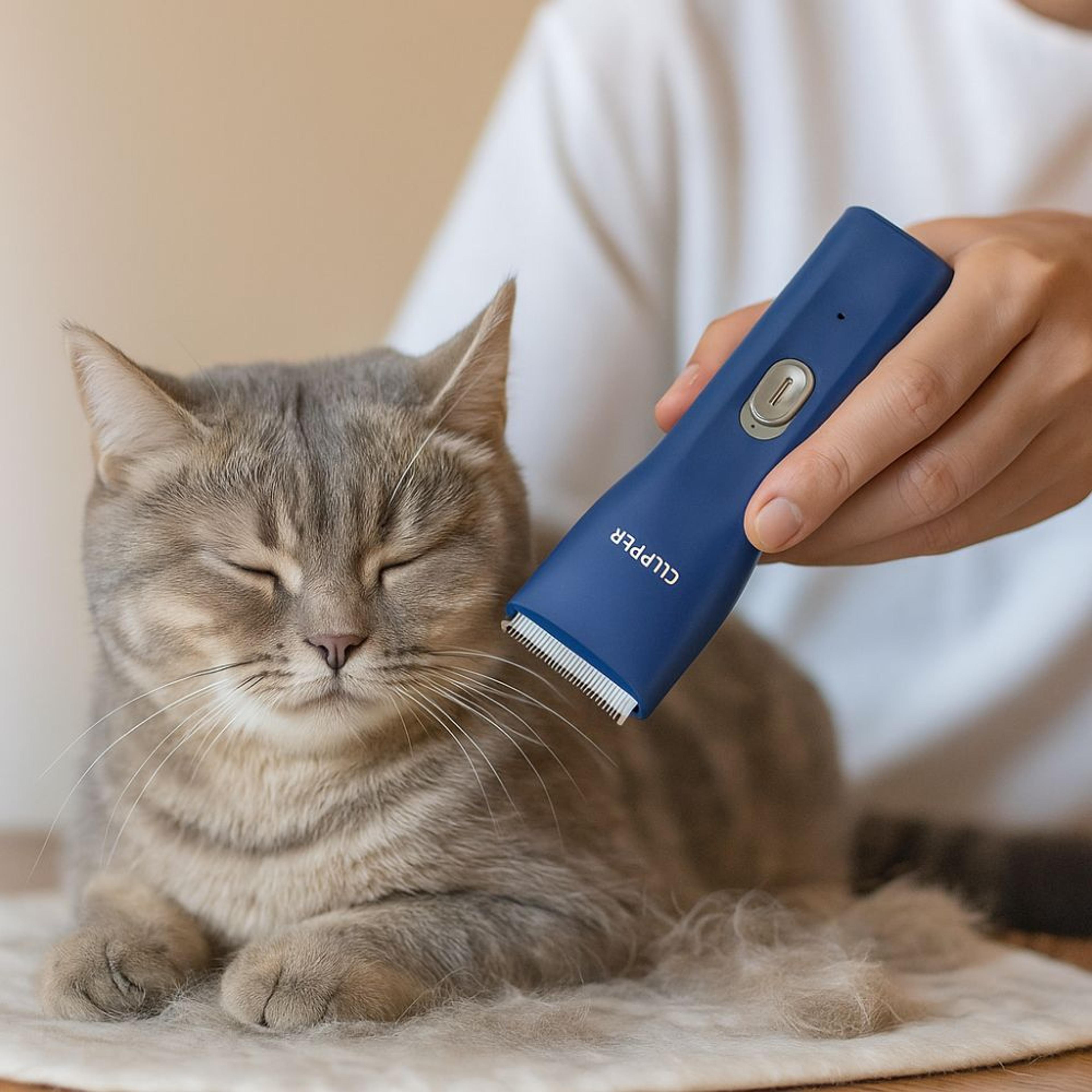 pro waterproof pet grooming clipper for dogs & cats usb rechargeable