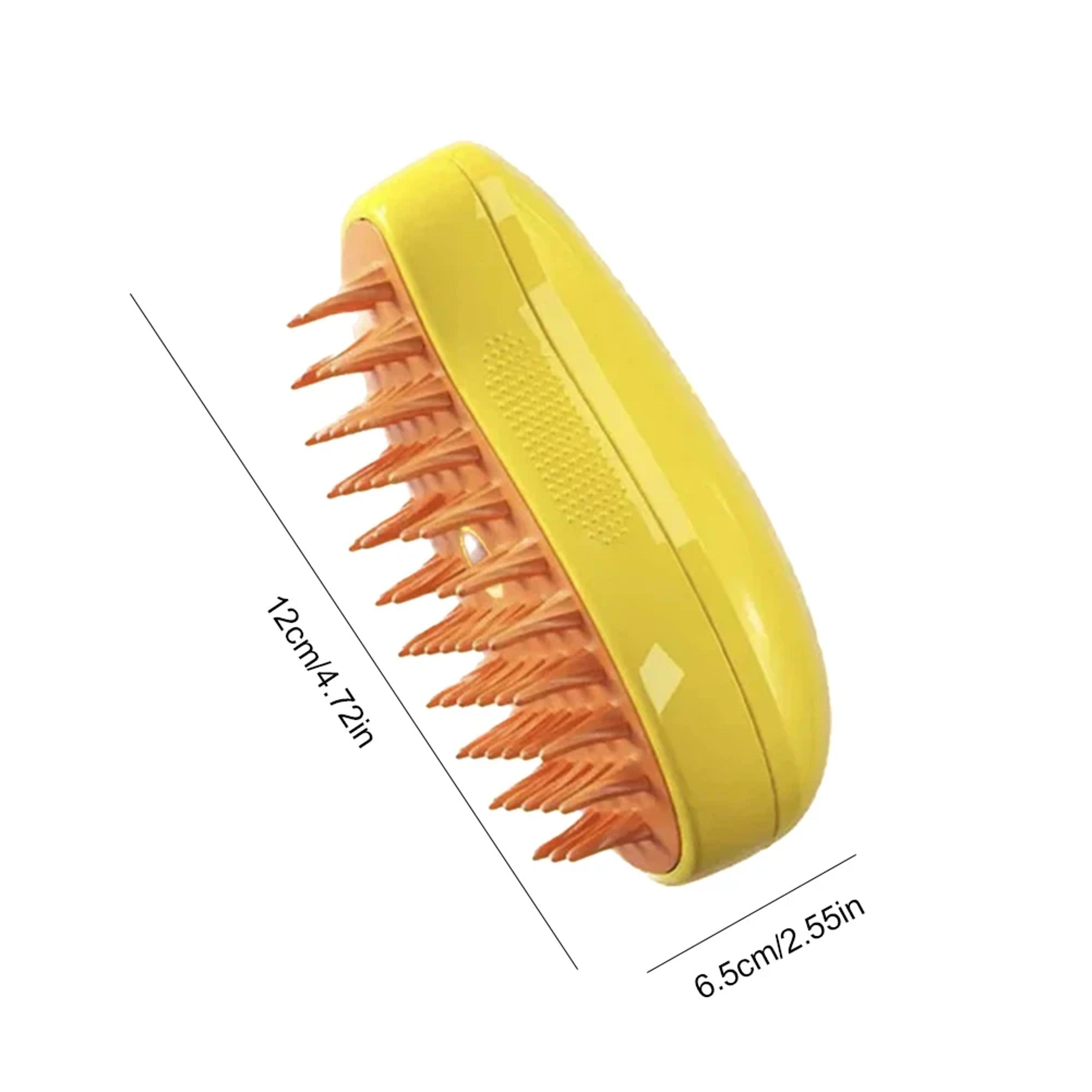 Premium 3 In 1 Electric Pet Grooming Brush Steam Spray Massage  Shedding Tool 4