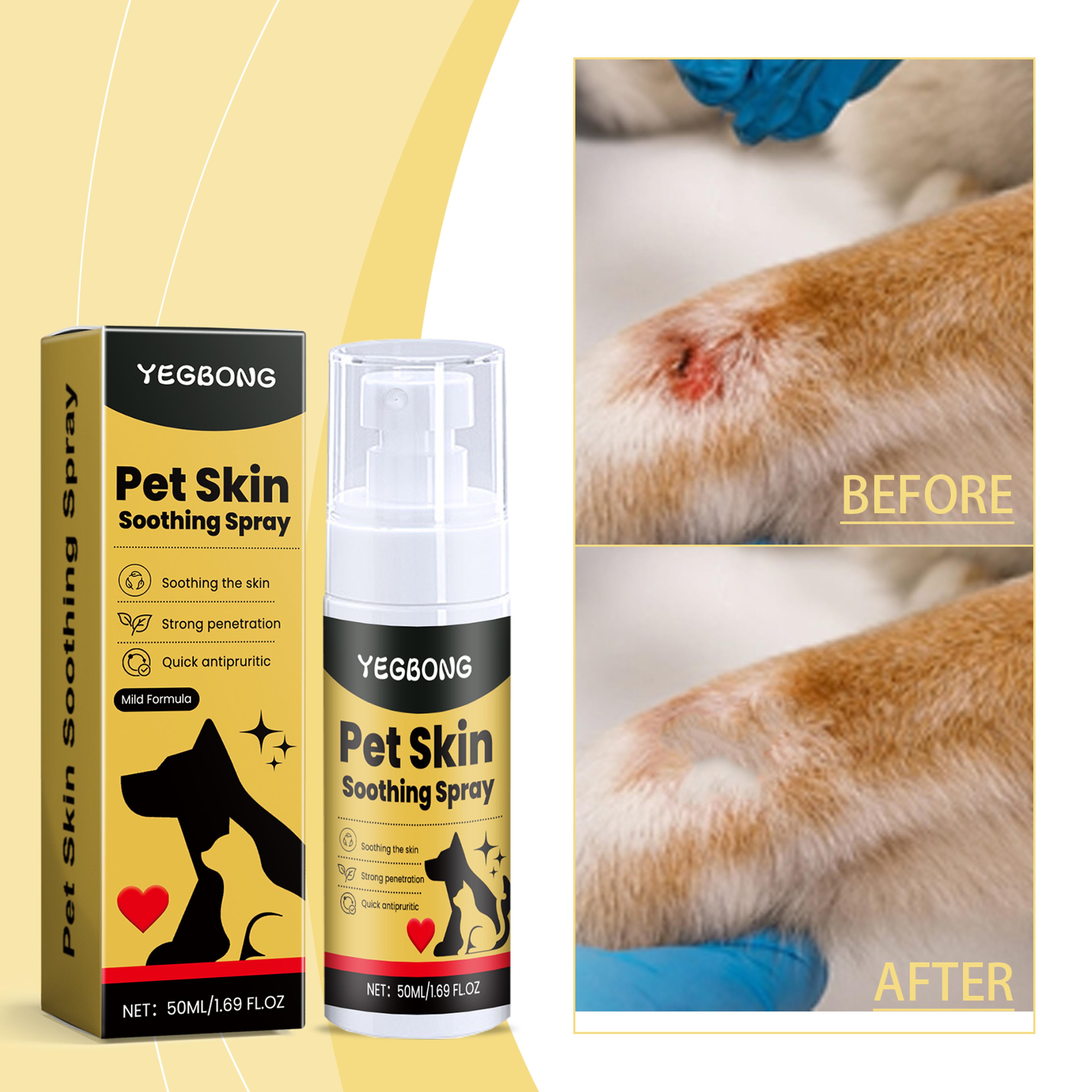 Herbal Pet Anti Itch Relief Spray For Dogs  Cats Skin Repair Care 1