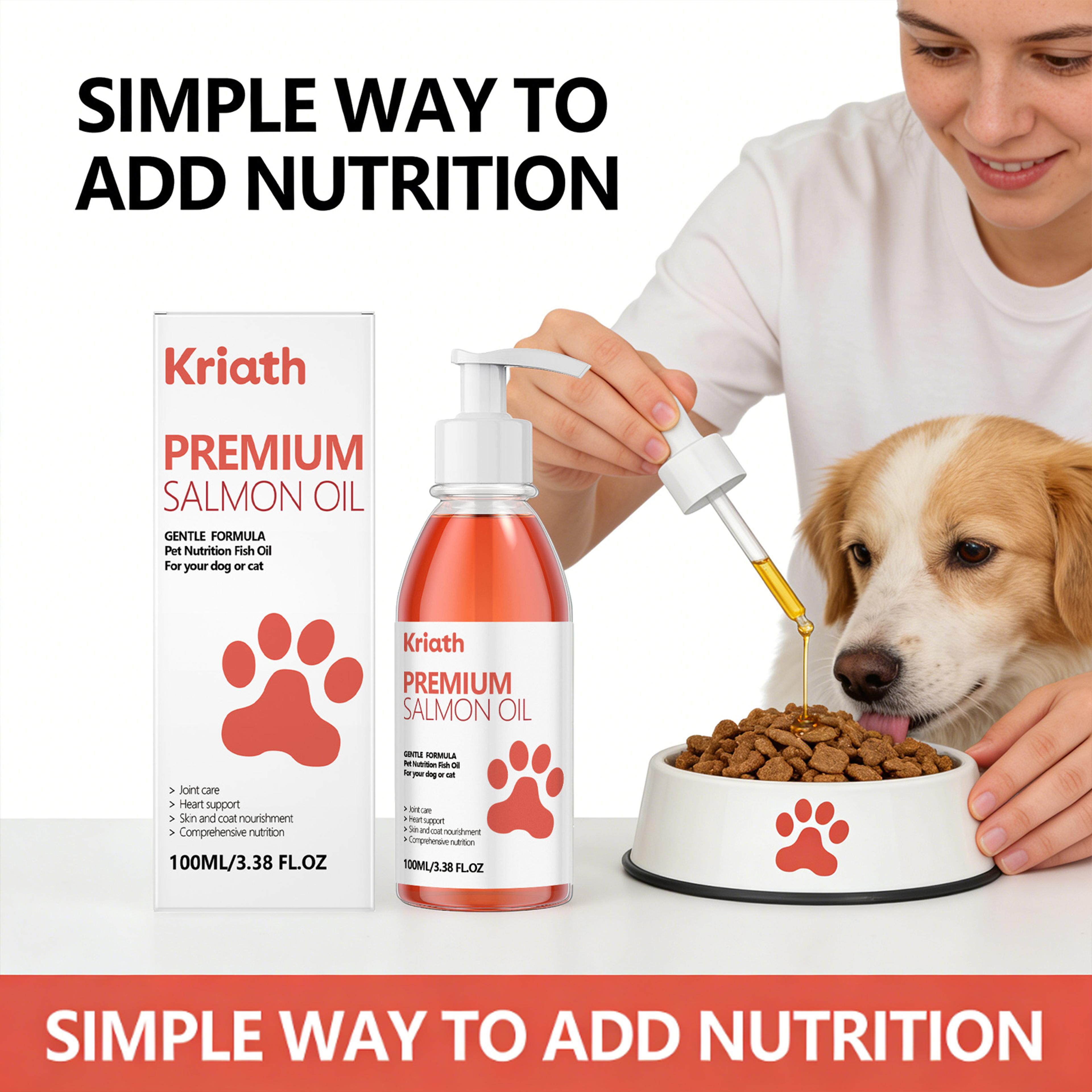 Cat Salmon Oil Omega 3 Supplement For Skin  Coat Joint Support  Heart Health 4