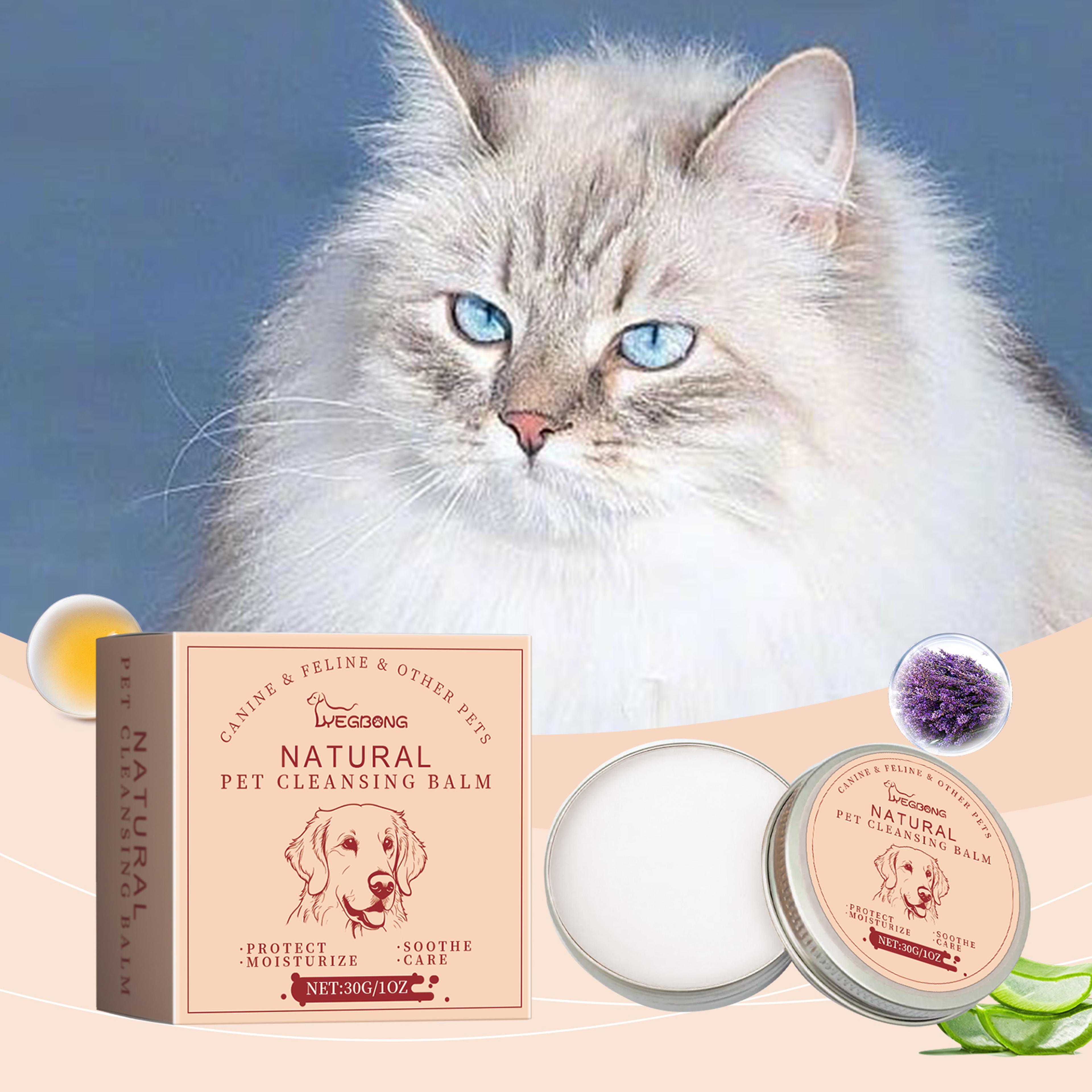 pet tear stain remover balm for dogs & cats gentle eye care cleaner
